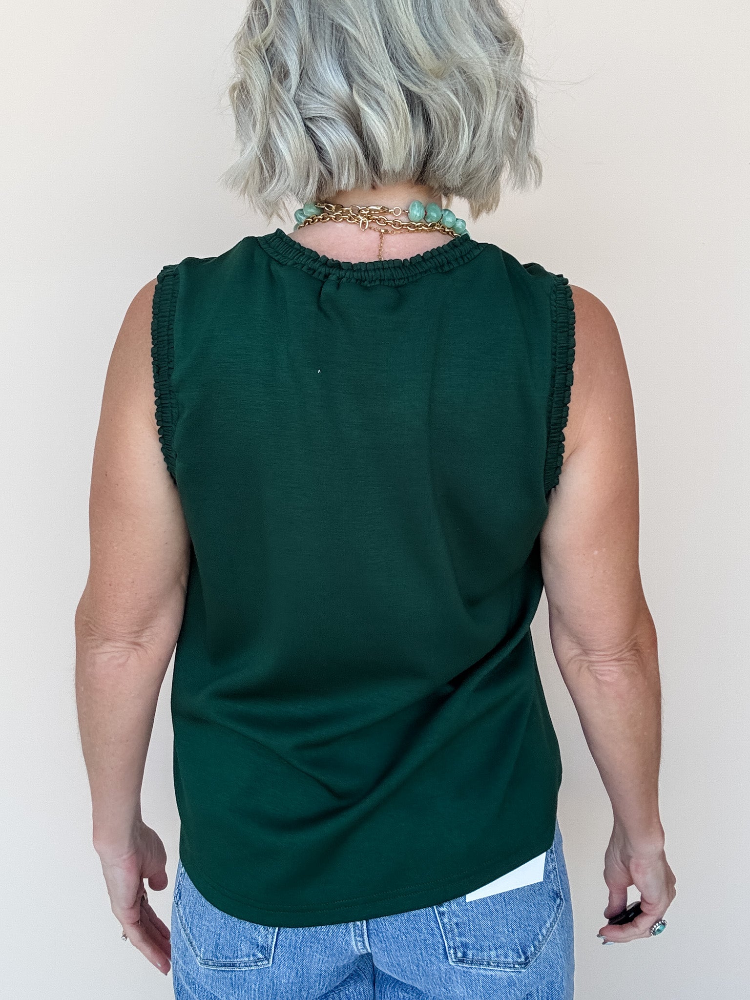 Small Town Saturday Tank | Green
