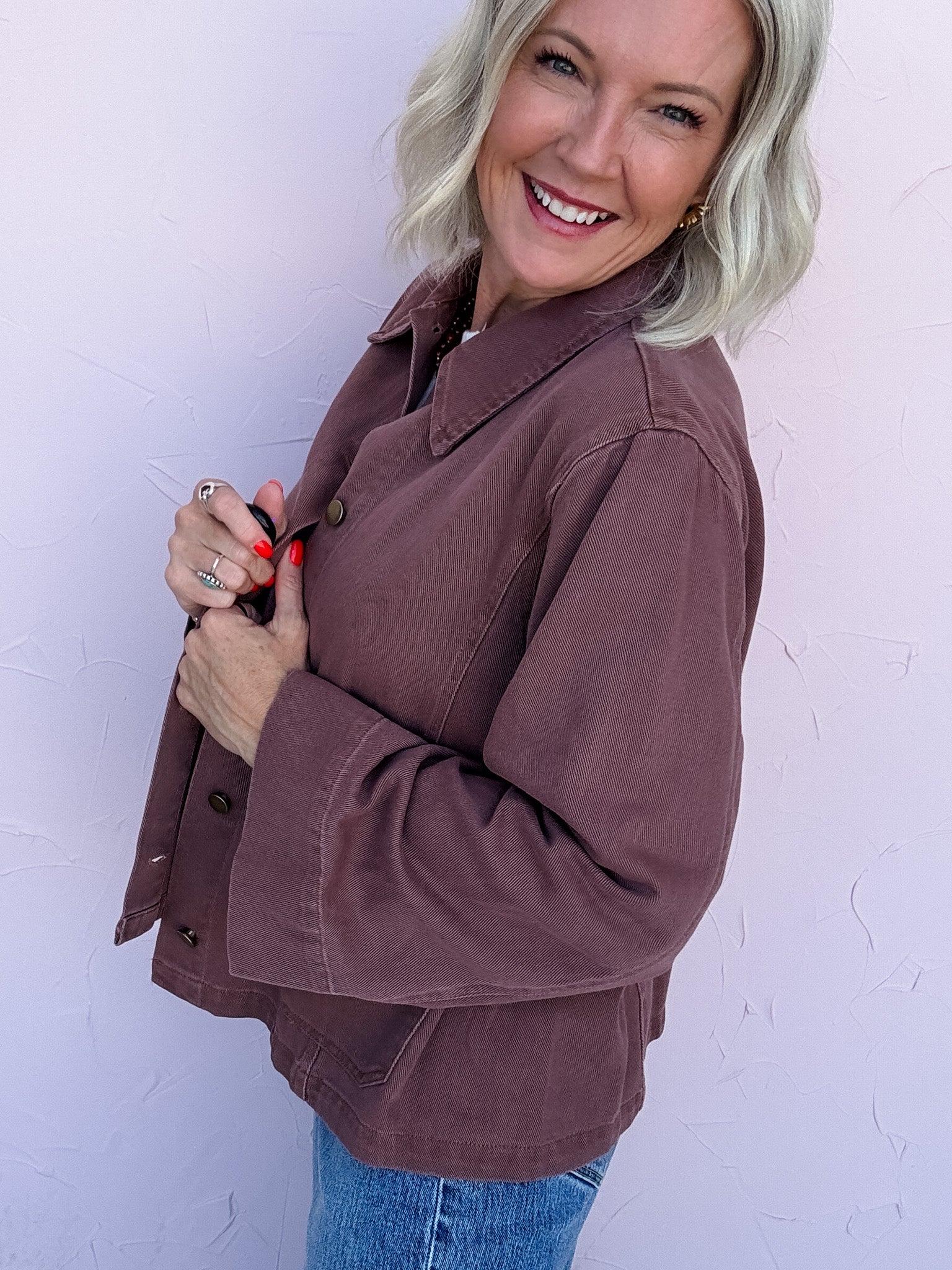 Mauve Maven Jacket