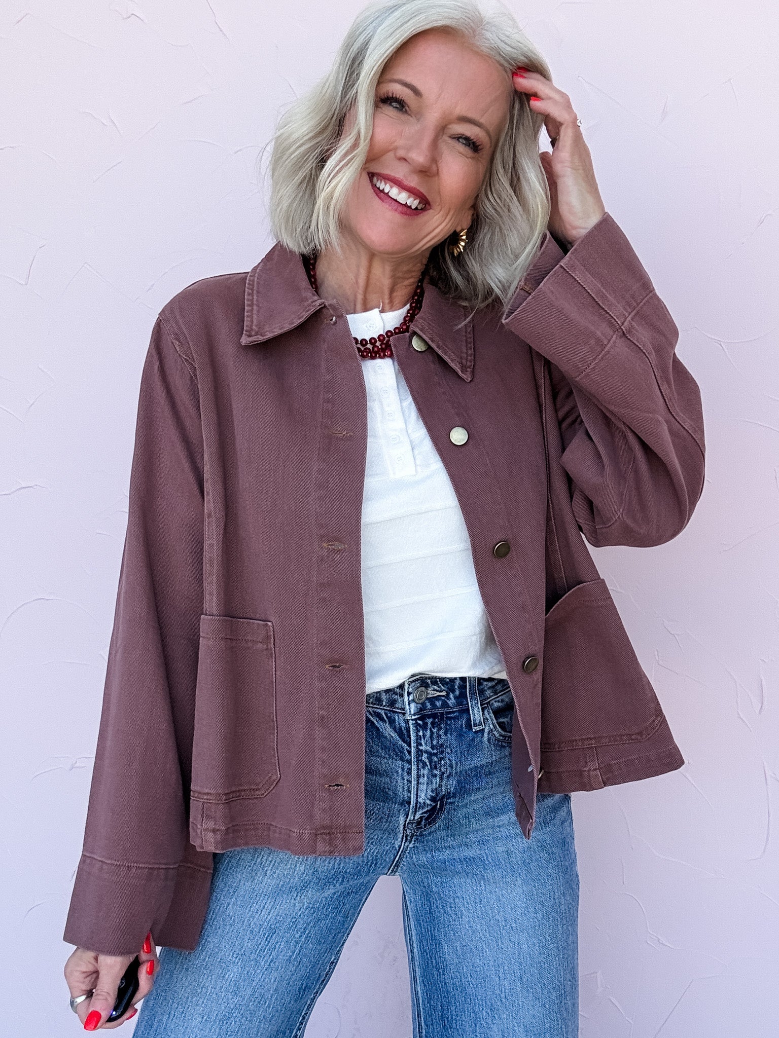 Mauve Maven Jacket