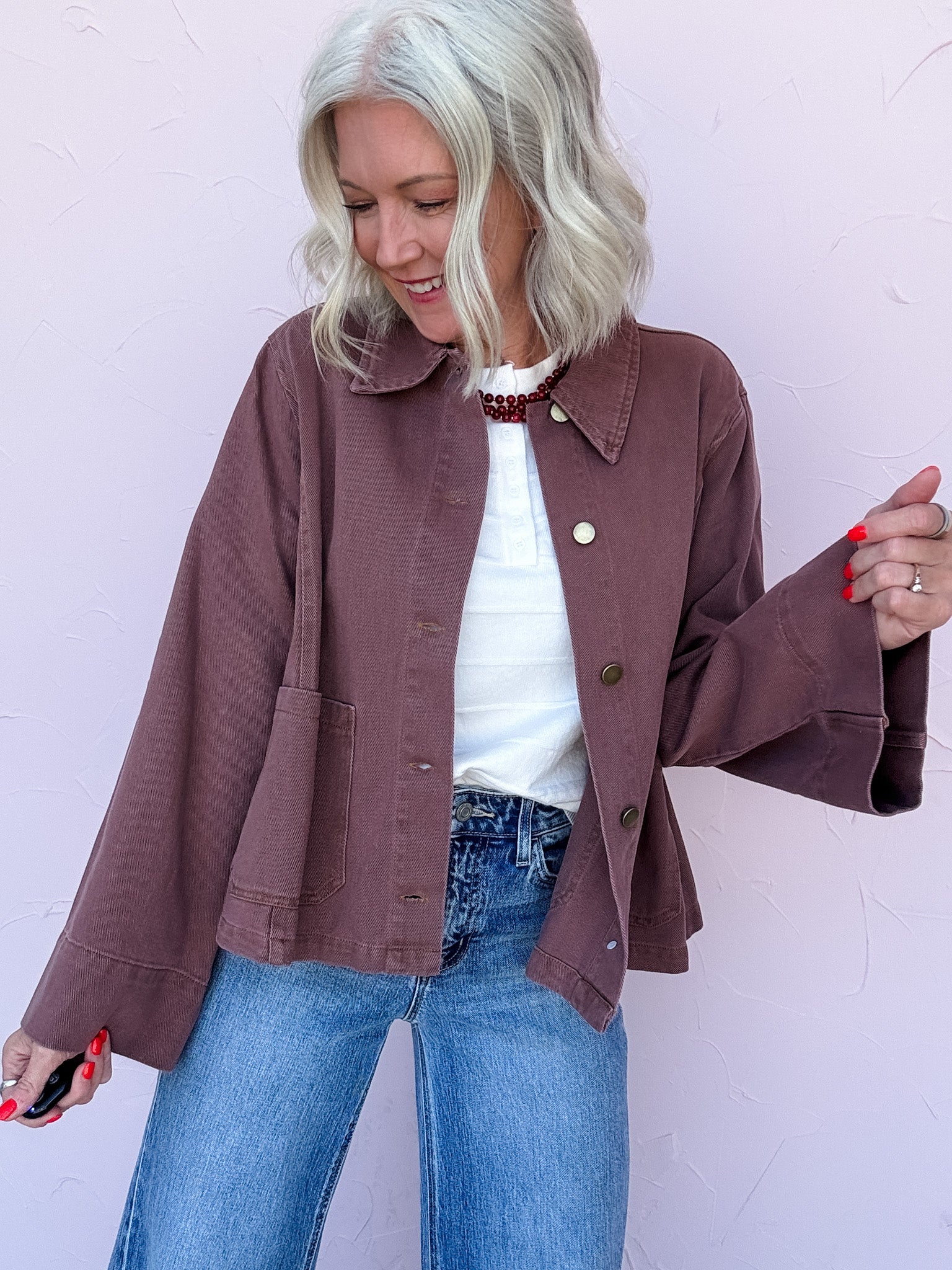 Mauve Maven Jacket