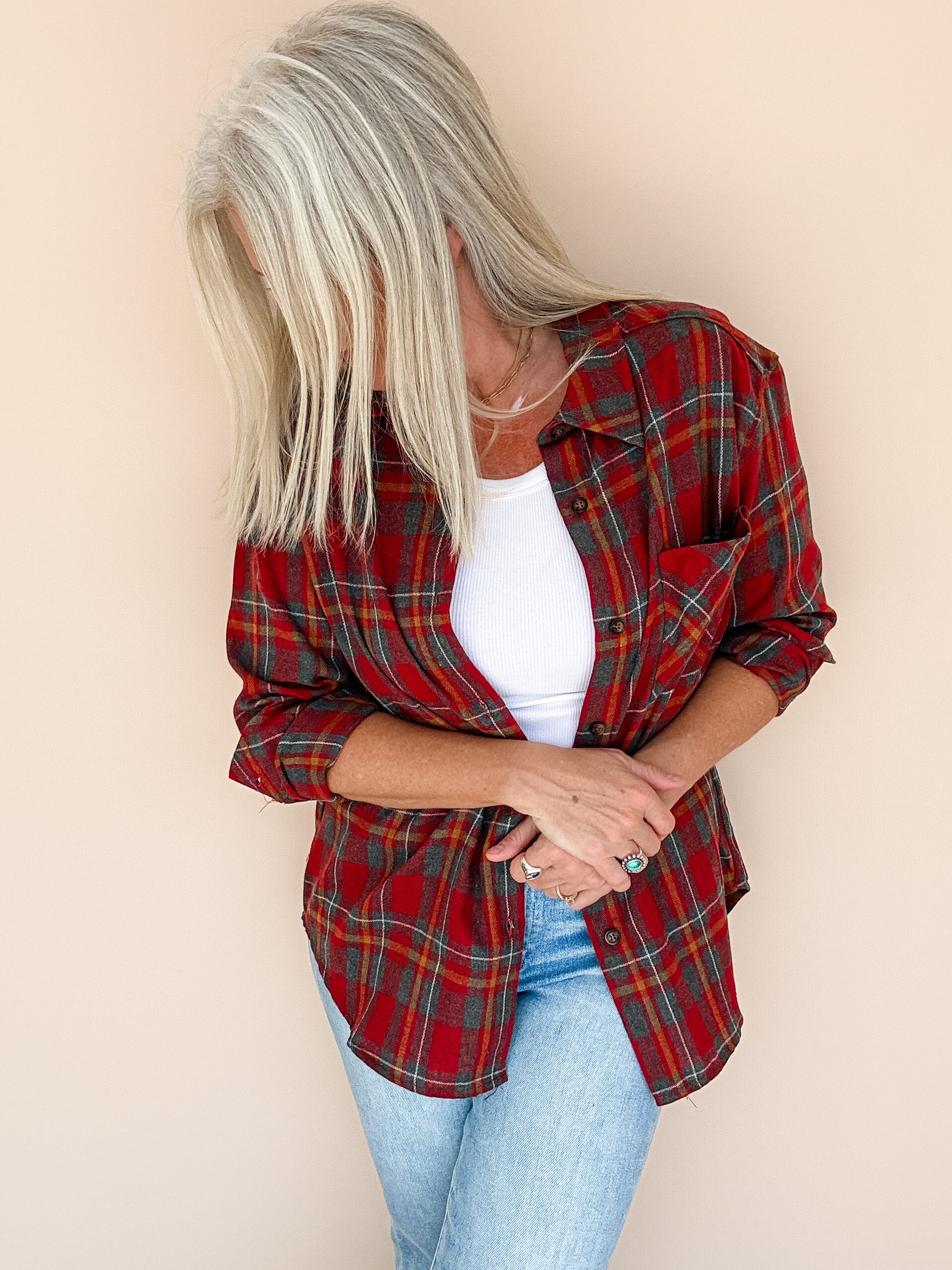 Driftwood Button Down