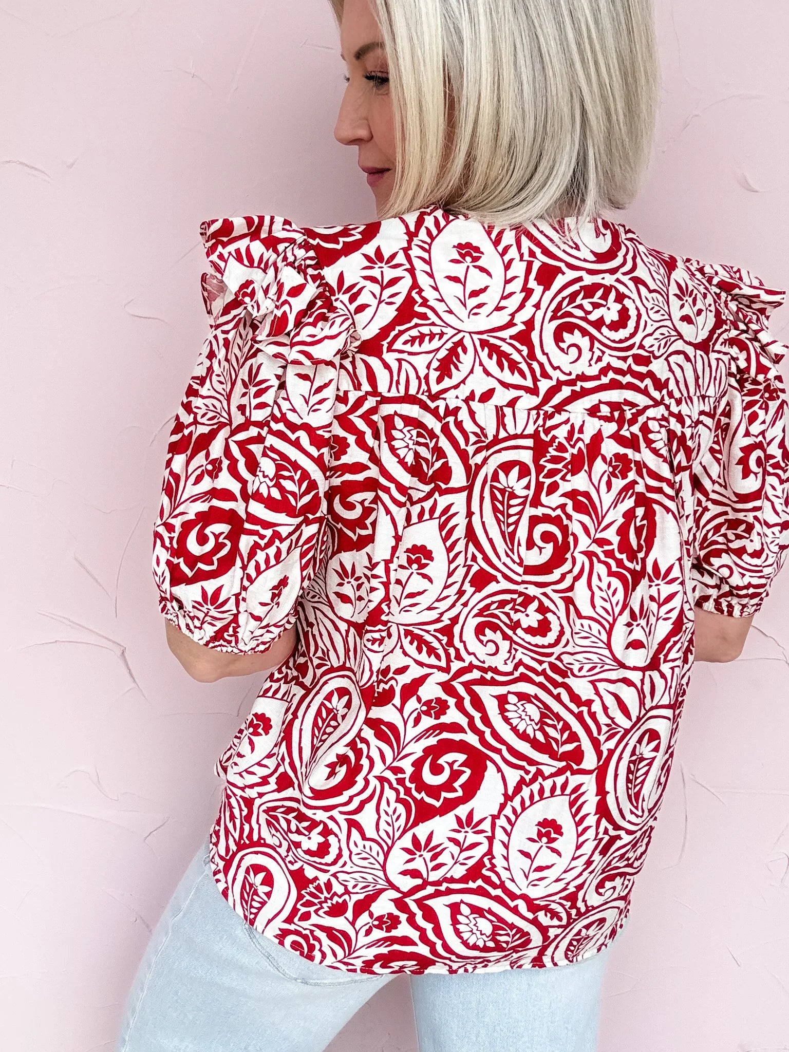 Threaded Romance Top - 30% Off