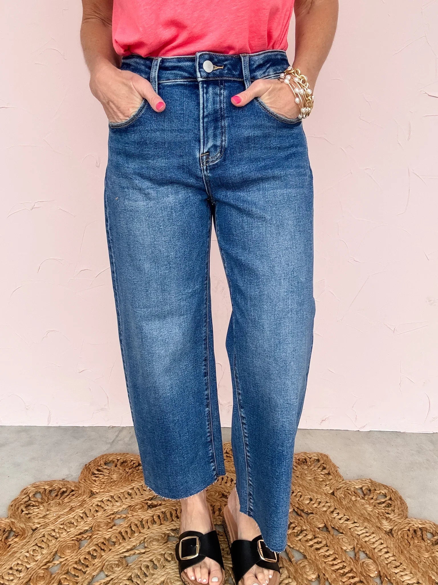 Break Away Barrel Jeans