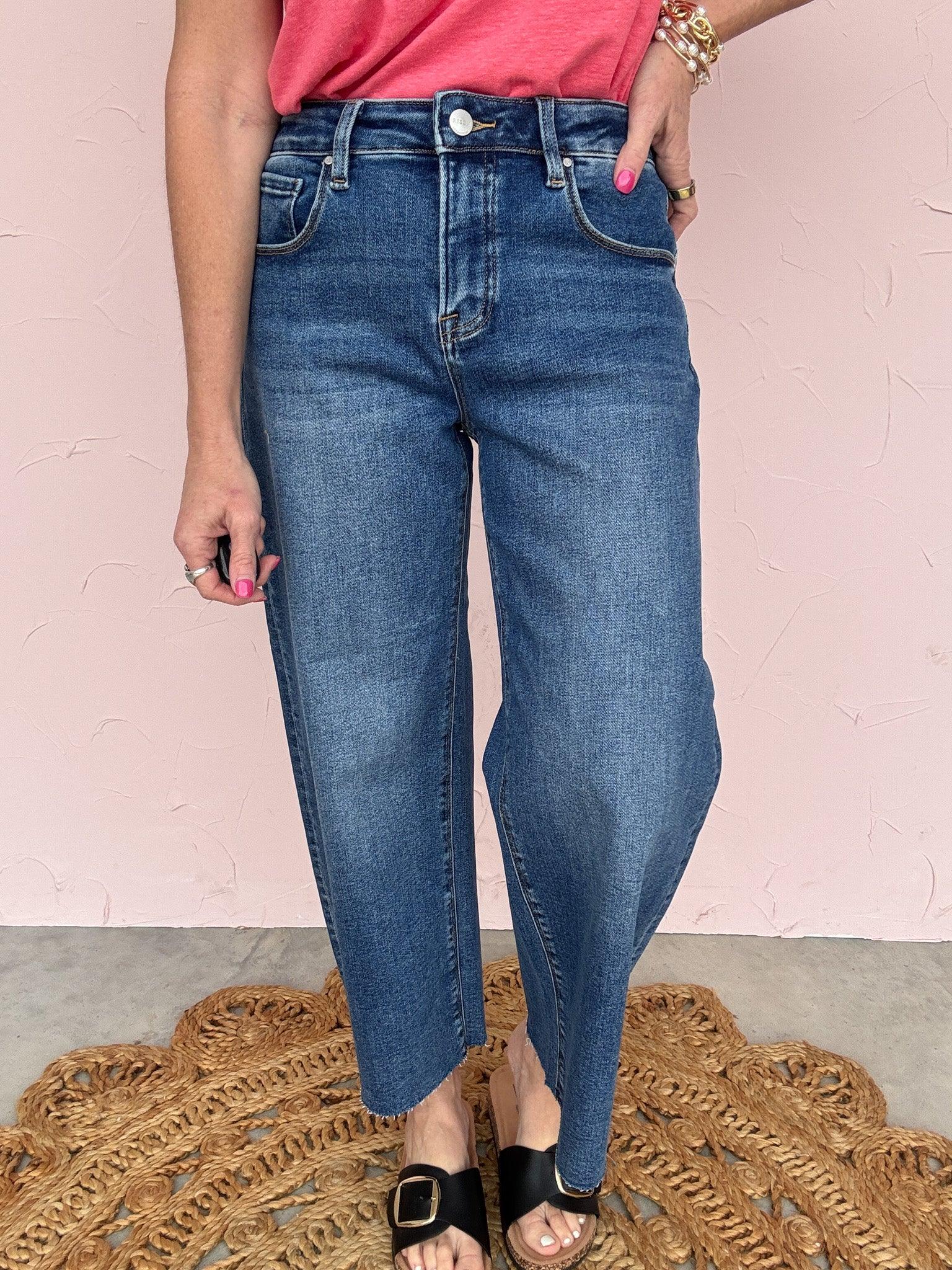 Break Away Barrel Jeans