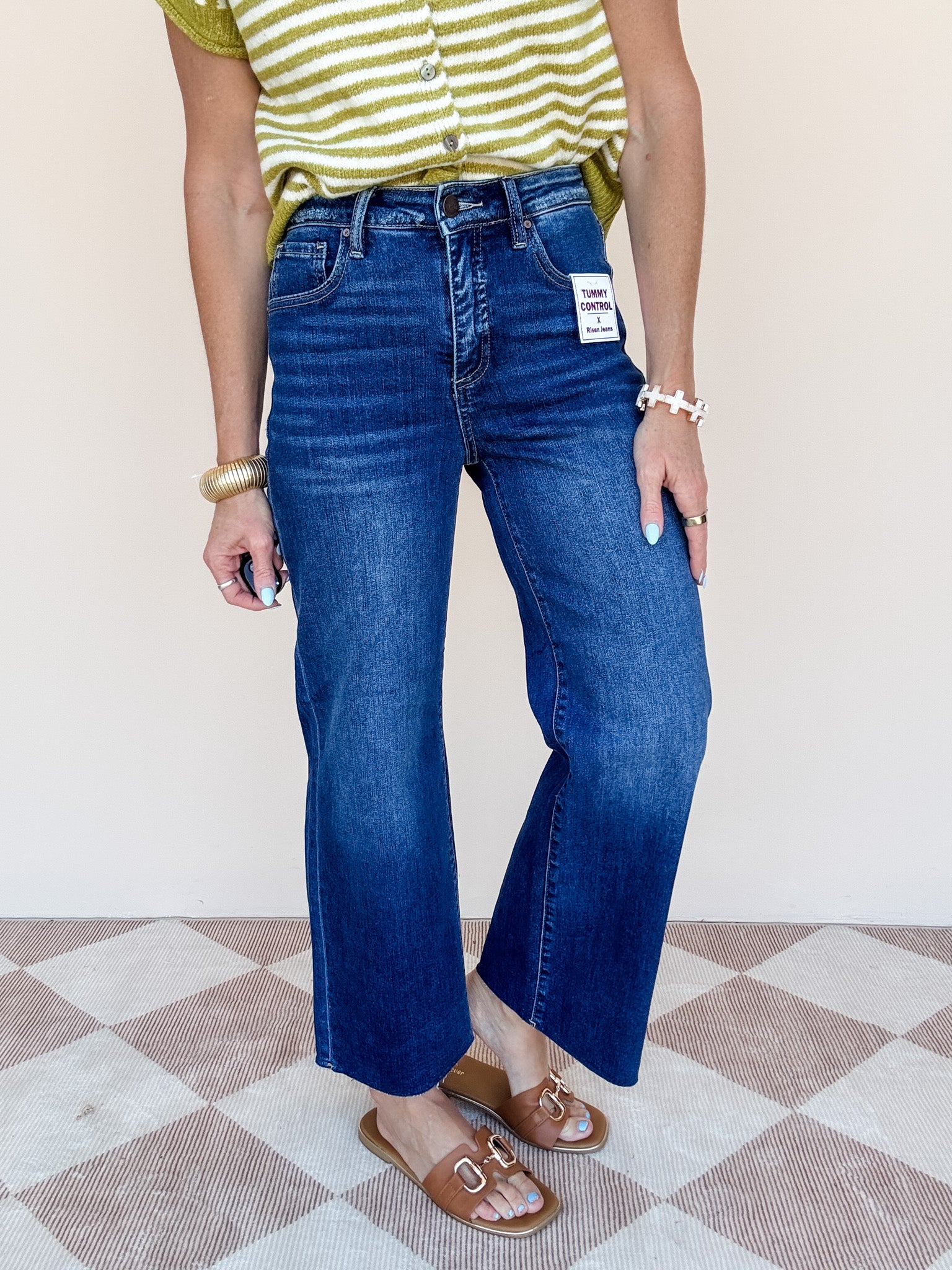 Bryant High Rise Wide Leg Jeans