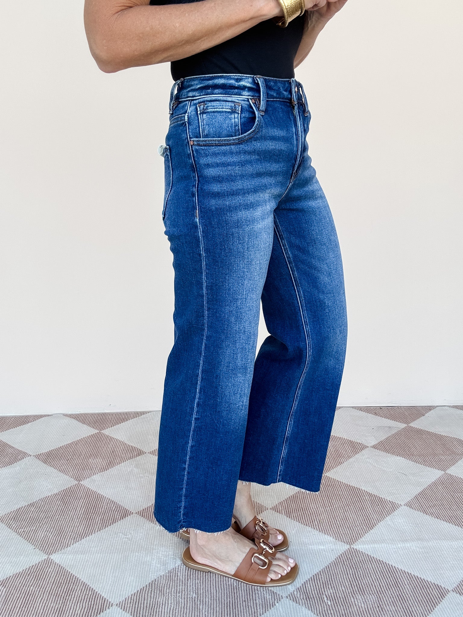 Haborline Wide Leg Denim