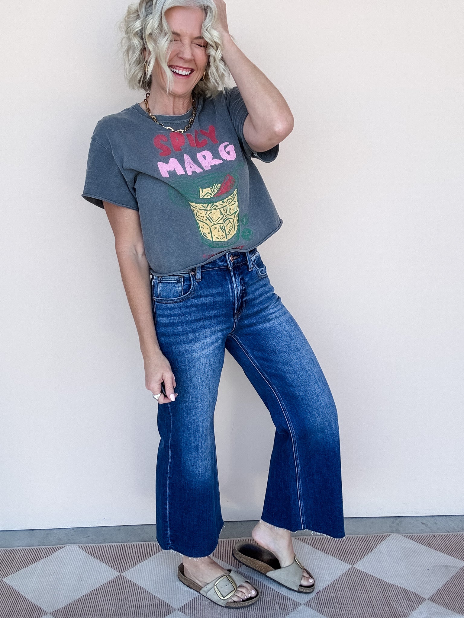 Haborline Wide Leg Denim