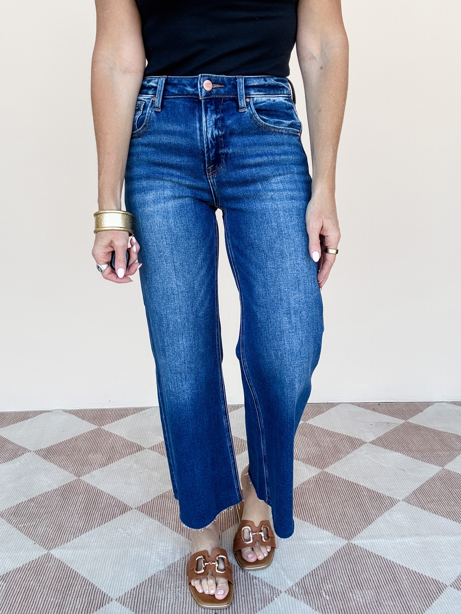 Haborline Wide Leg Denim
