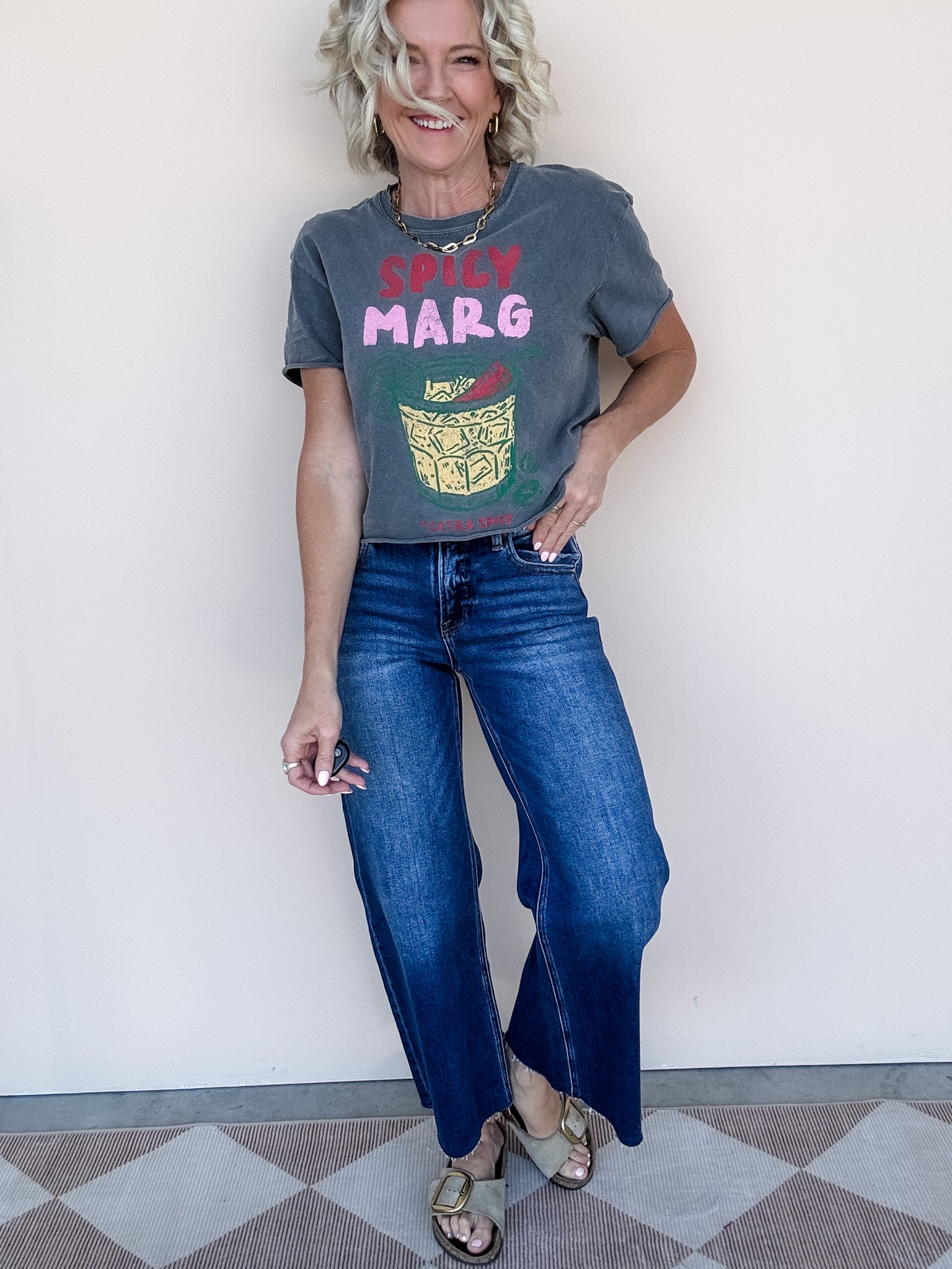 Haborline Wide Leg Denim