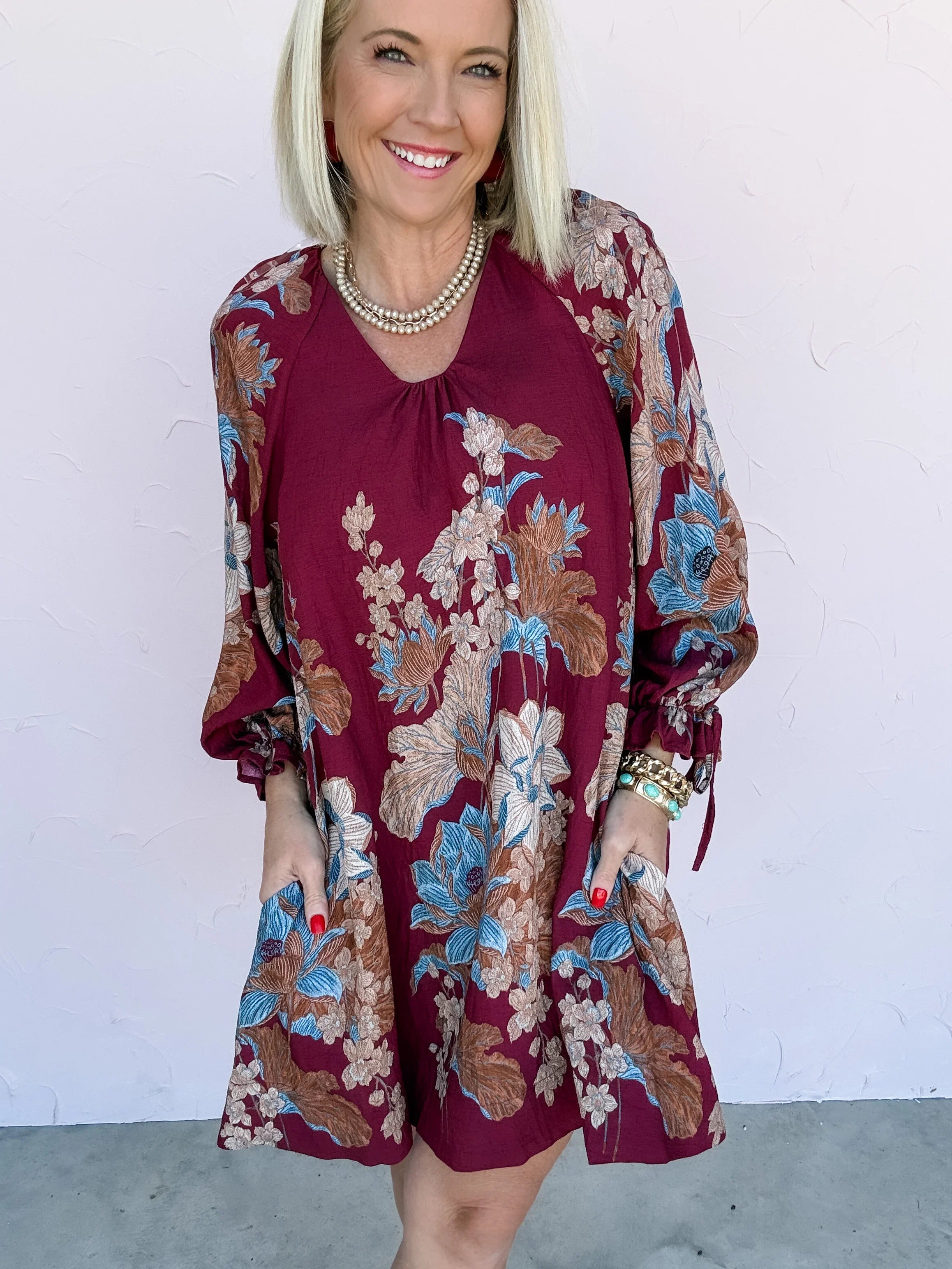 Calista Floral Dress