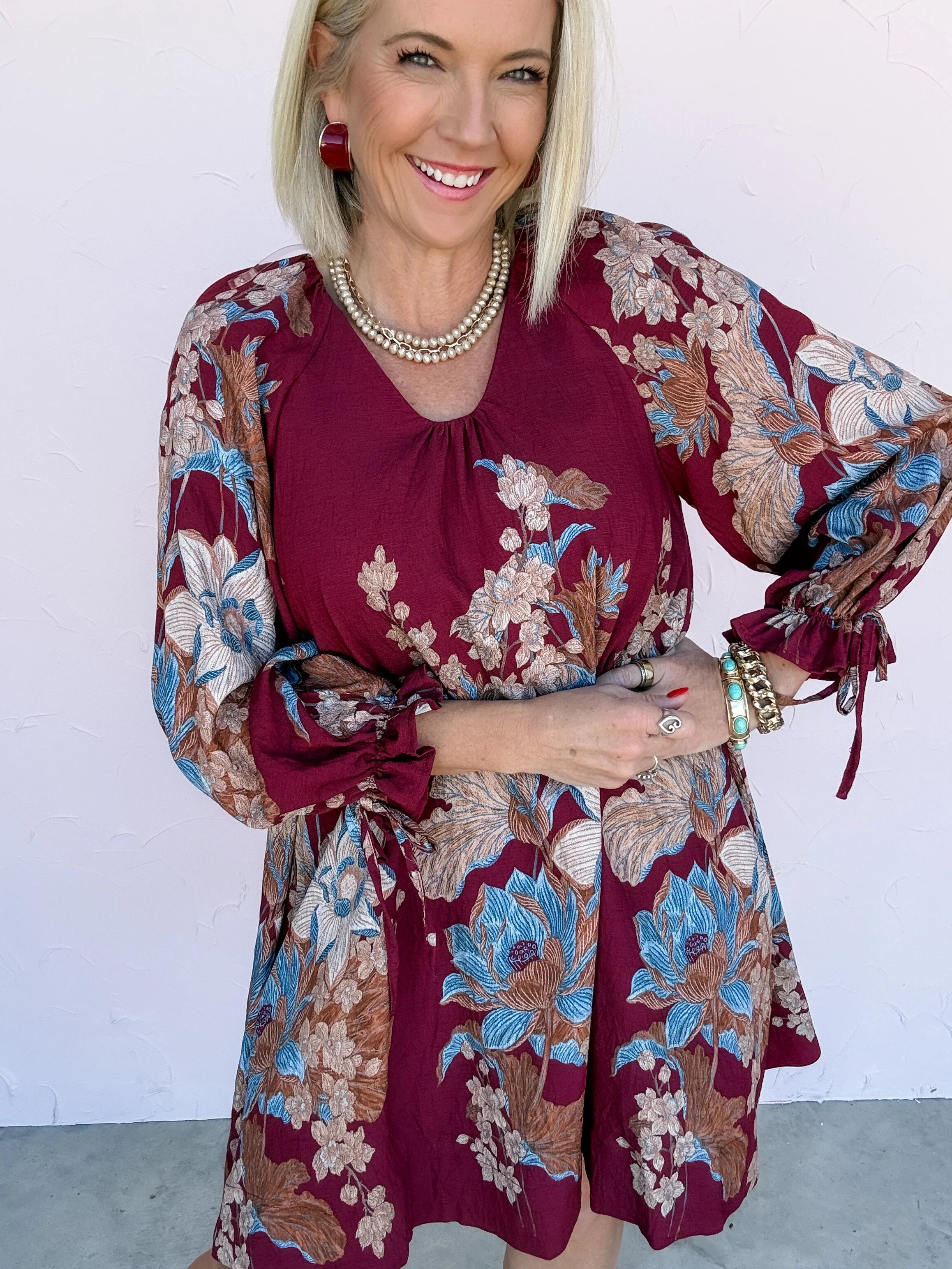 Calista Floral Dress