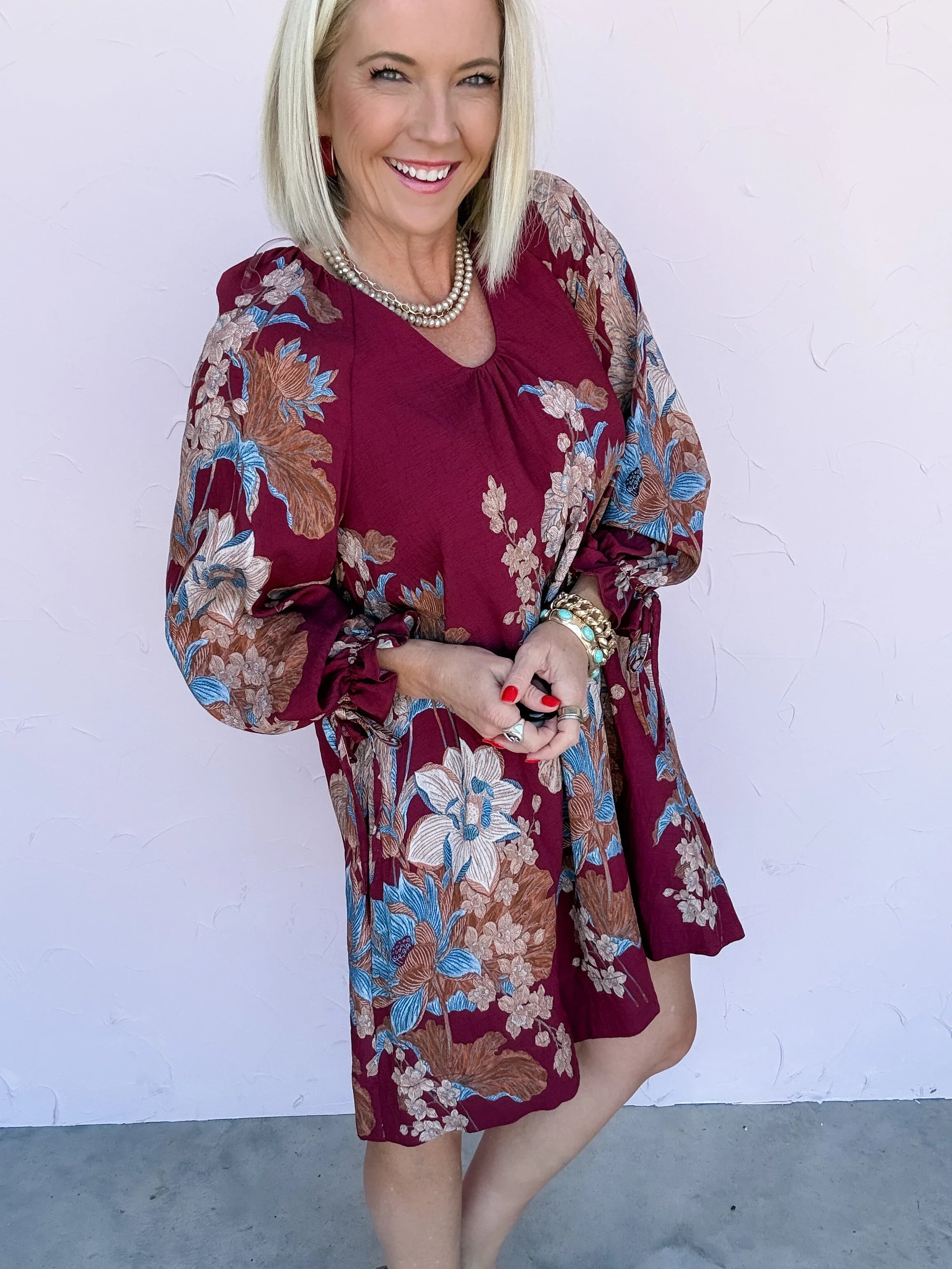 Calista Floral Dress