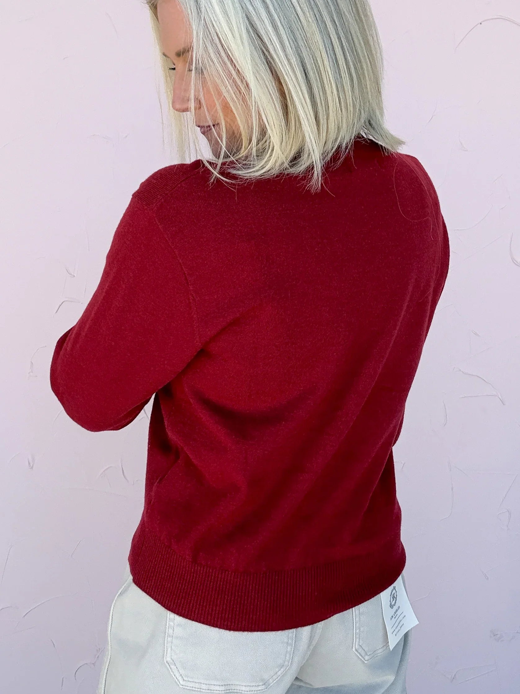 Cranberry Classic Sweater Top