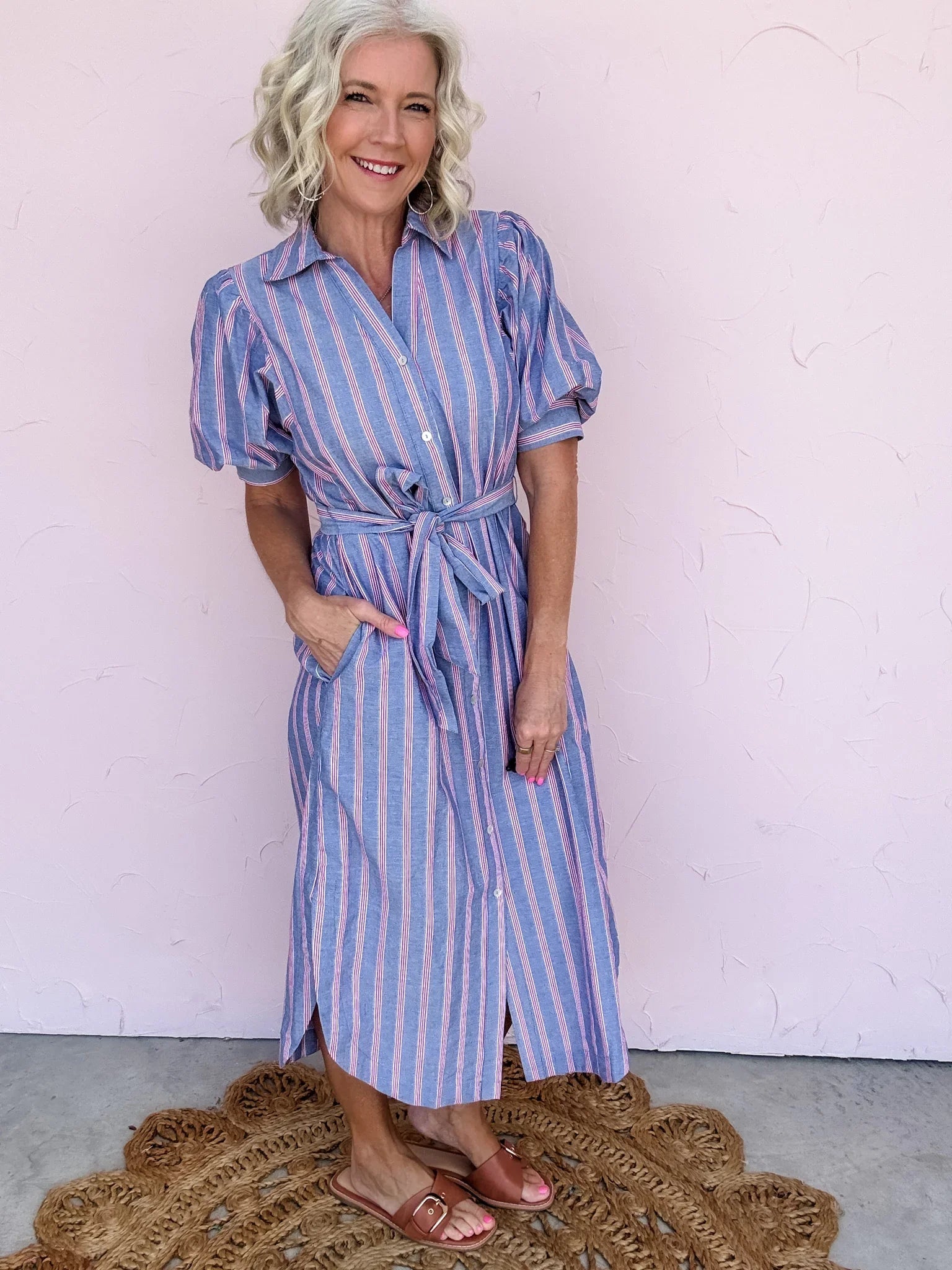 Blue Skies & Fireflies Dress