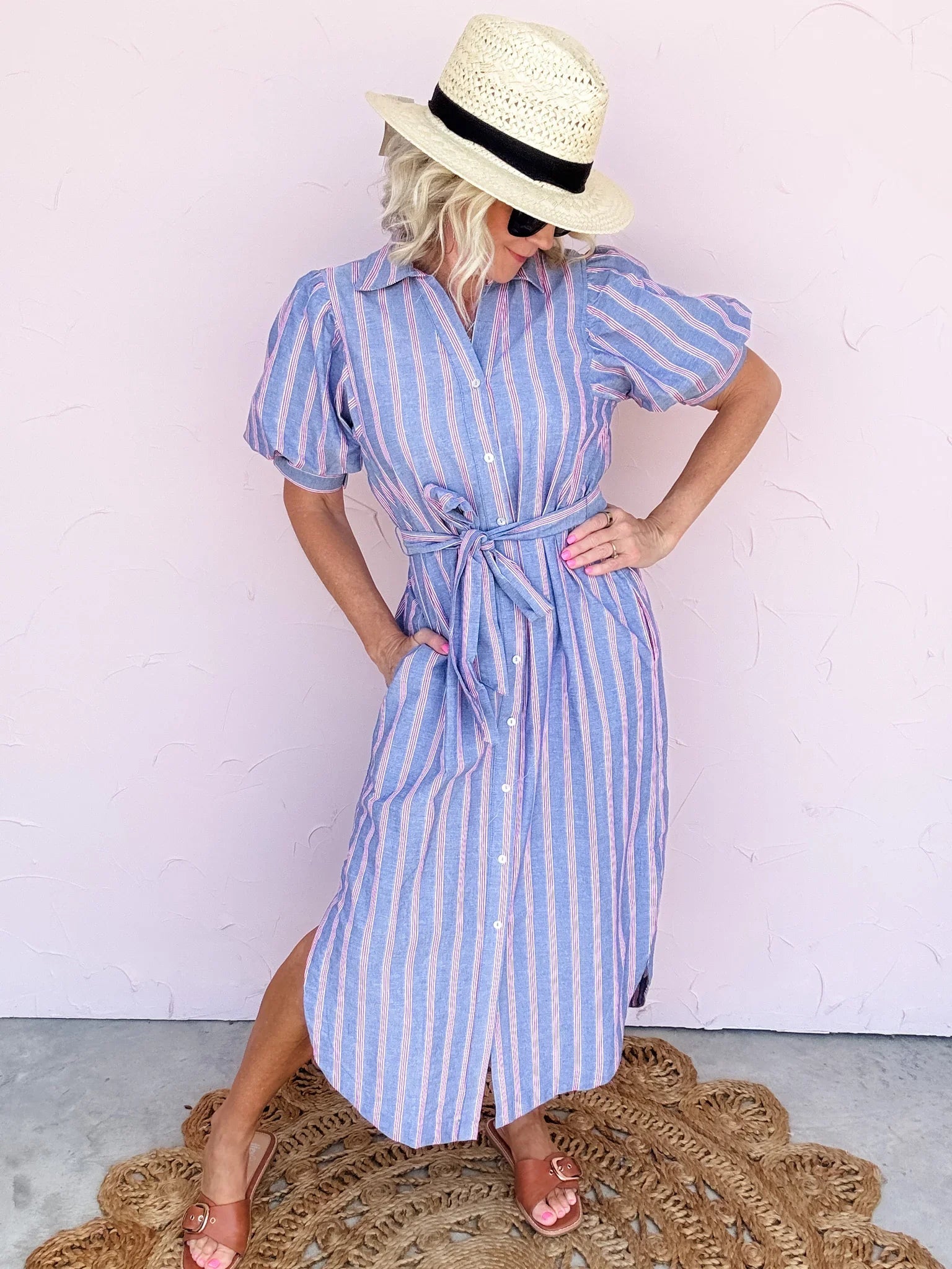 Blue Skies & Fireflies Dress