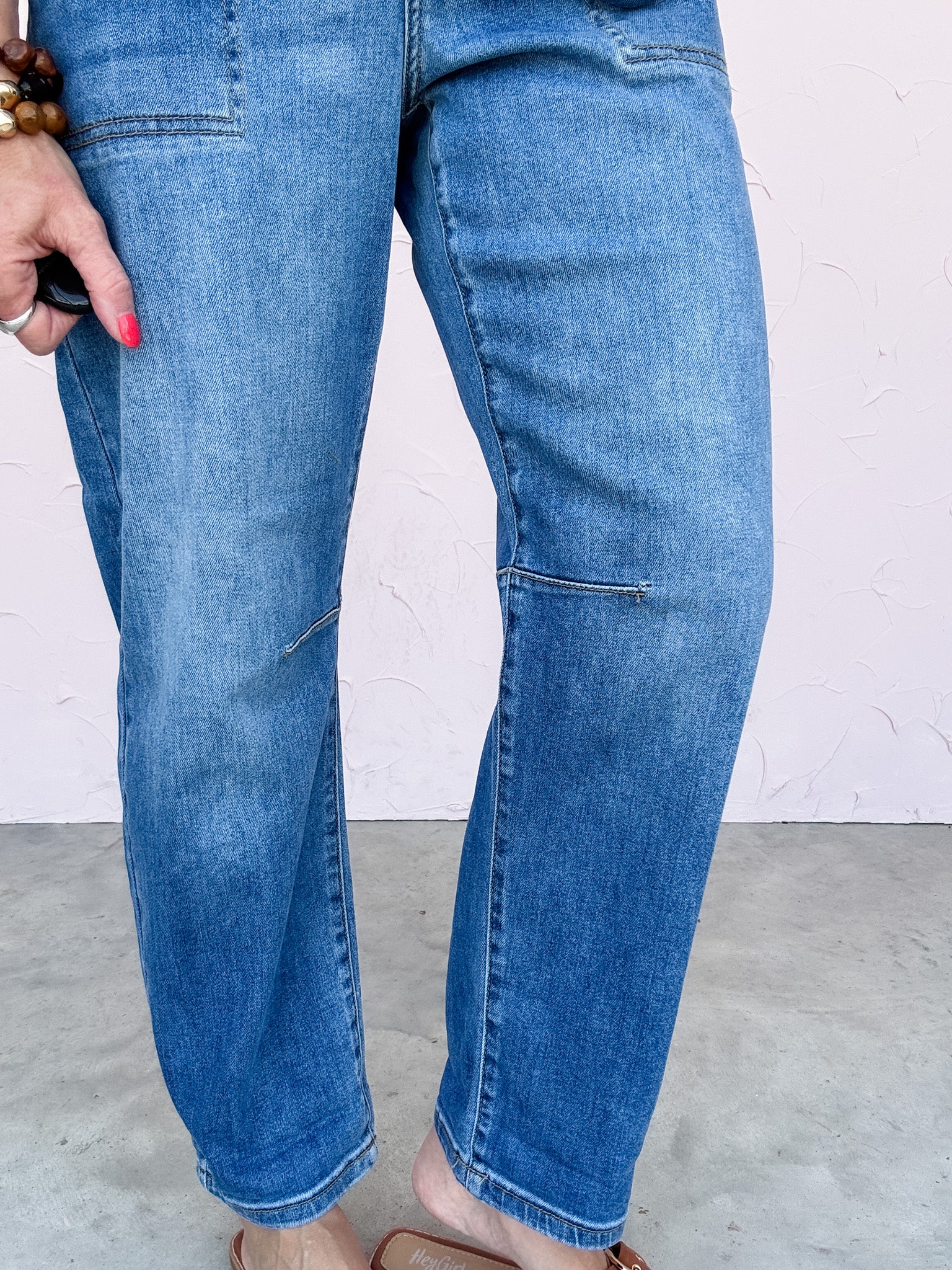 Roll With It Barrel Jeans