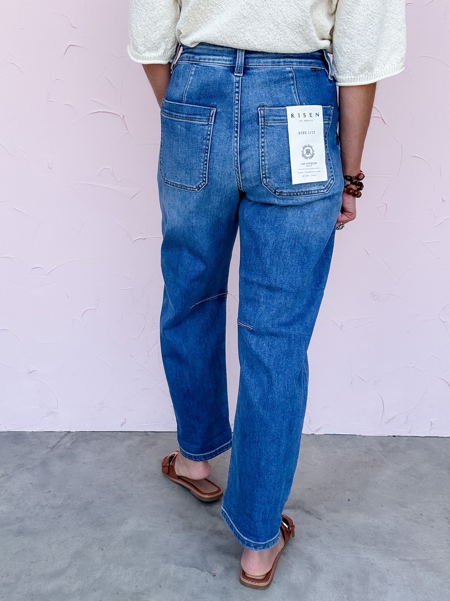 Roll With It Barrel Jeans