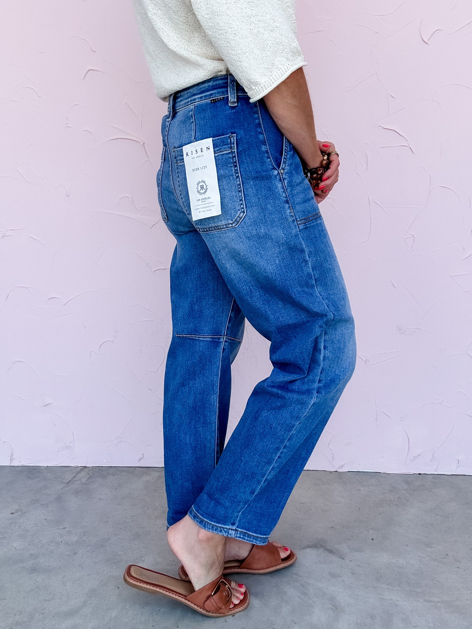 Roll With It Barrel Jeans