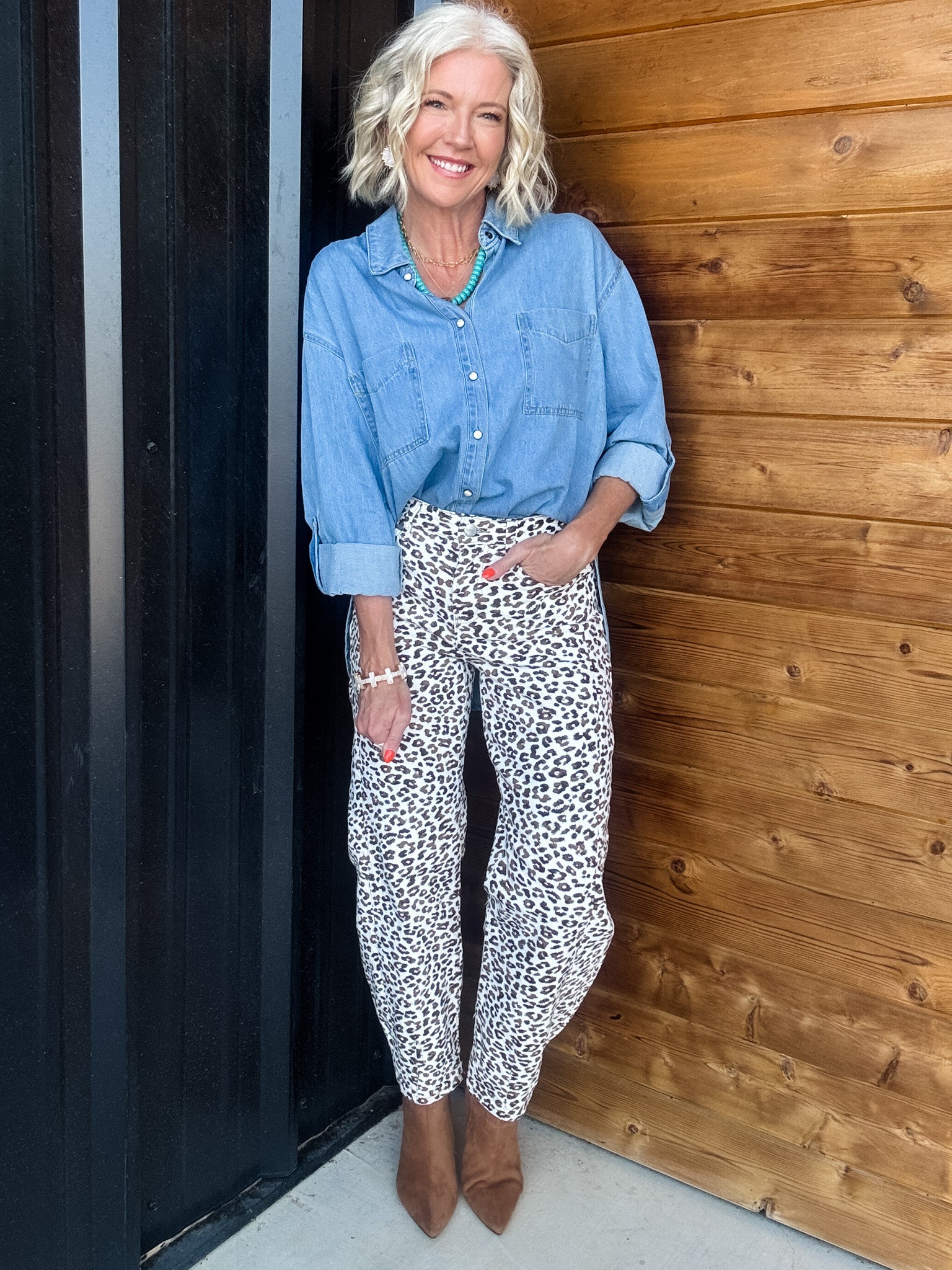 Snap Into Denim Shirt