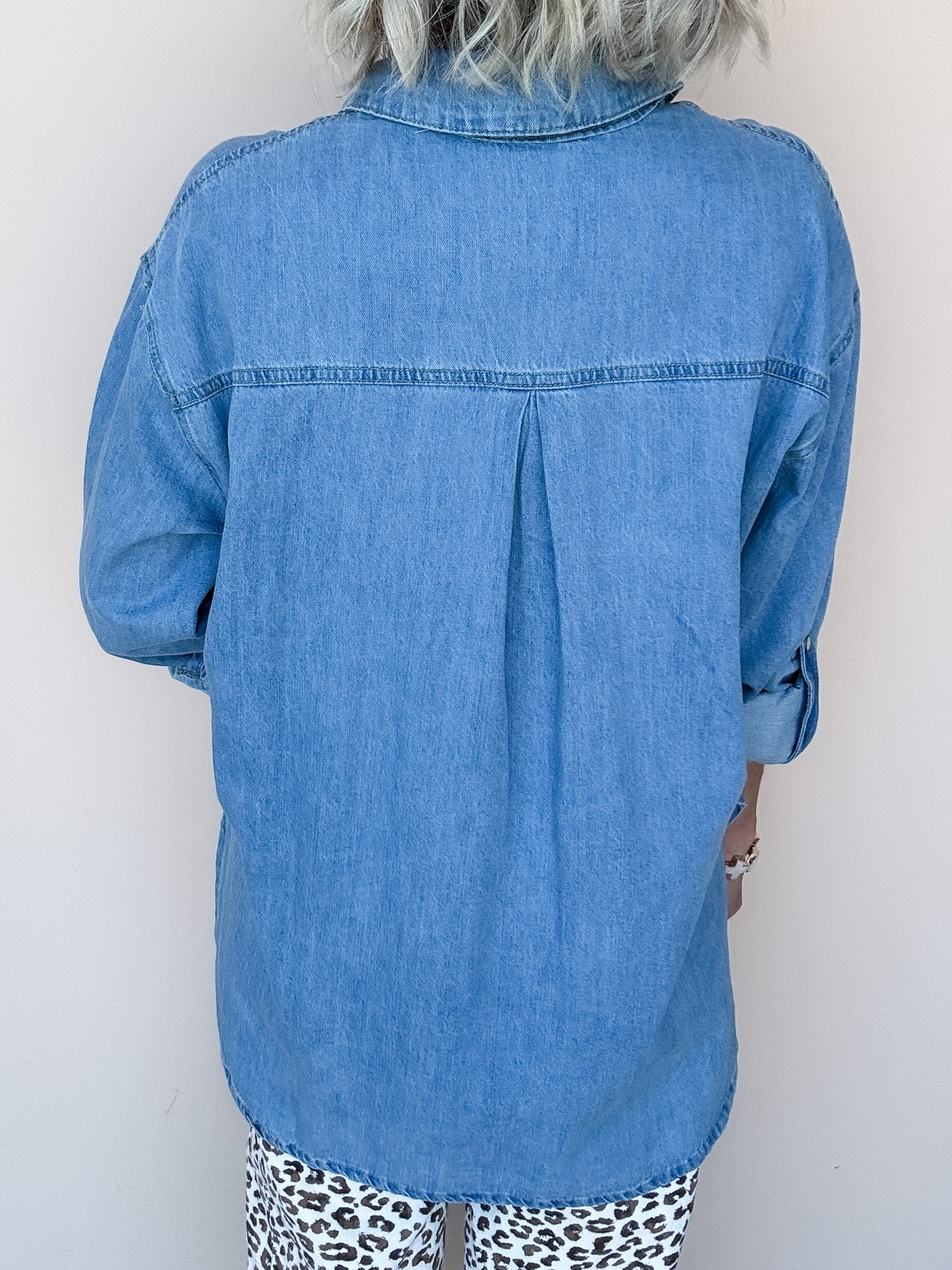 Snap Into Denim Shirt