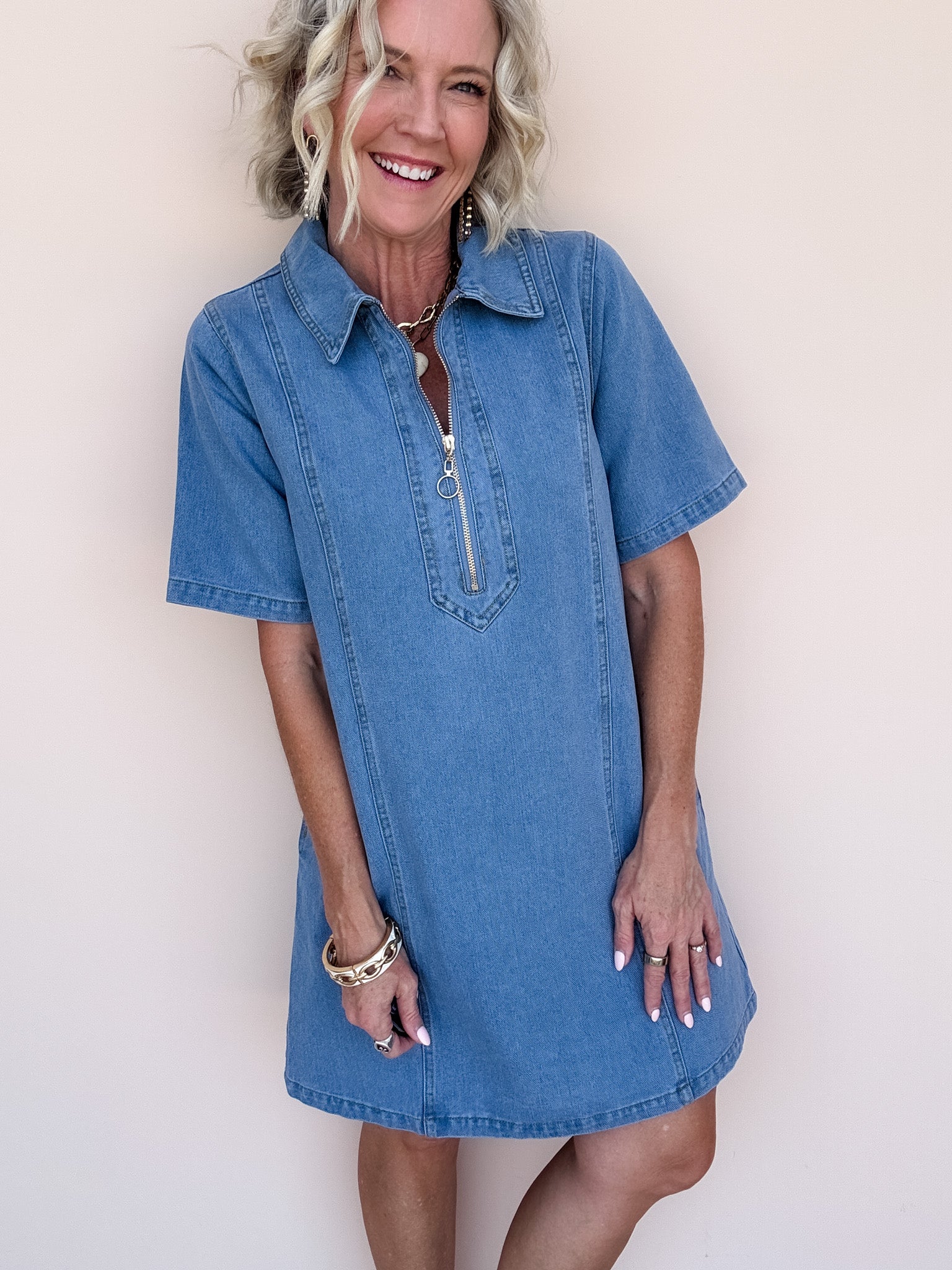 Jean Queen Dress