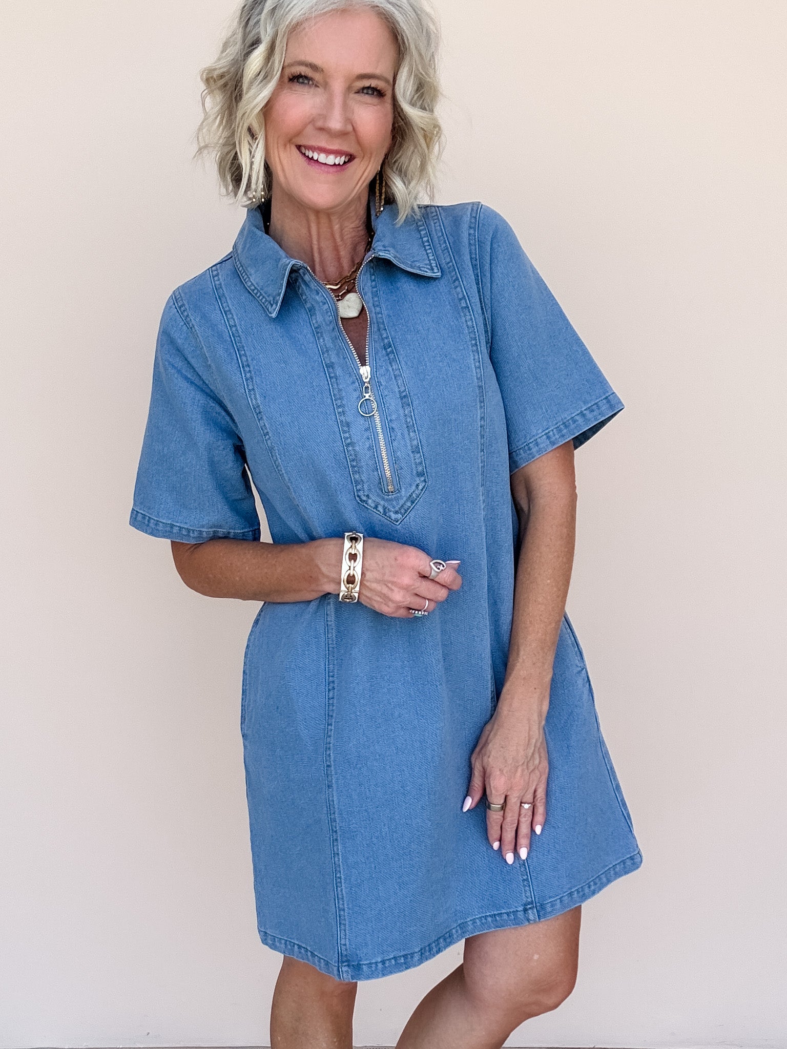 Jean Queen Dress