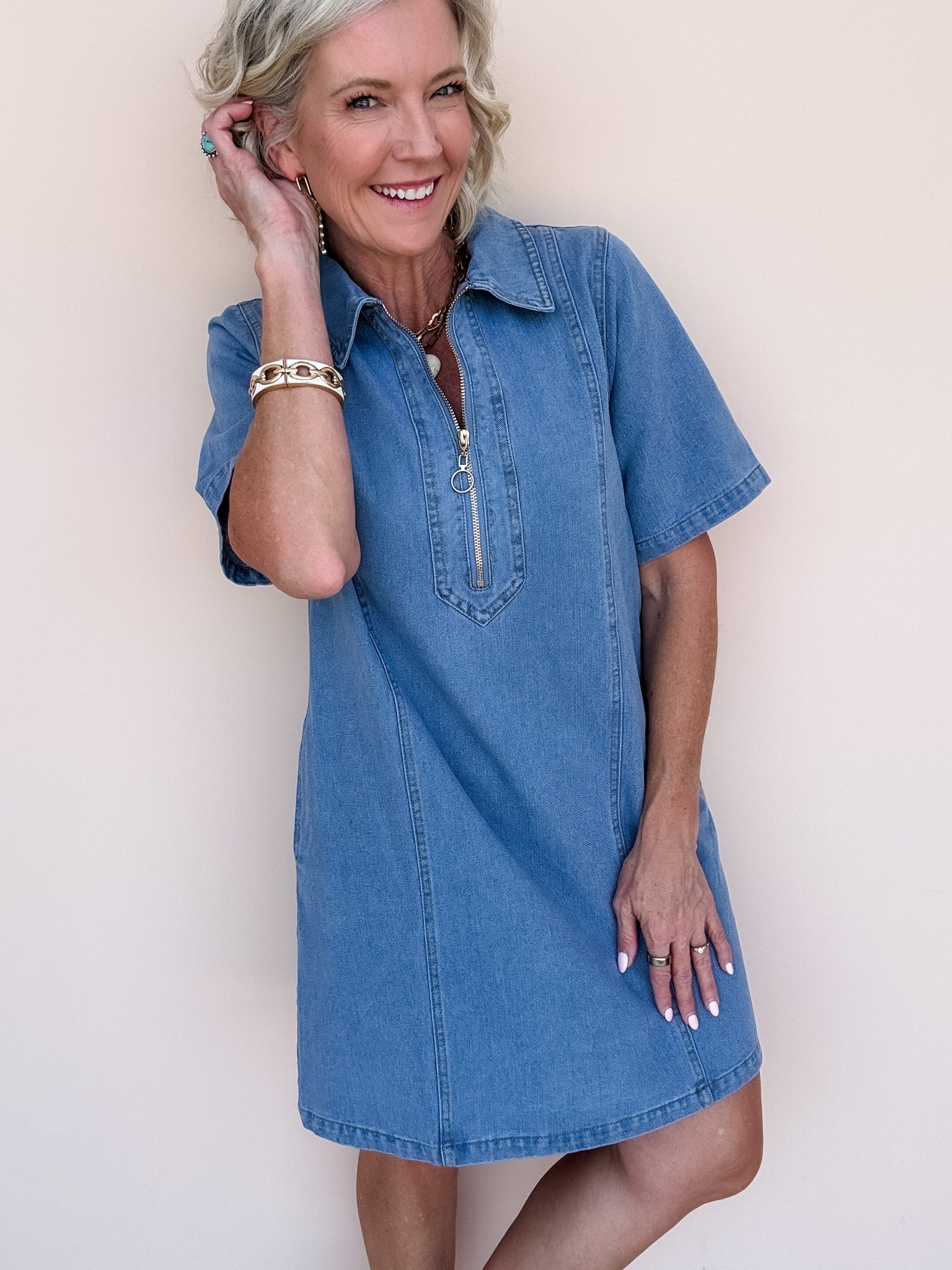 Jean Queen Dress