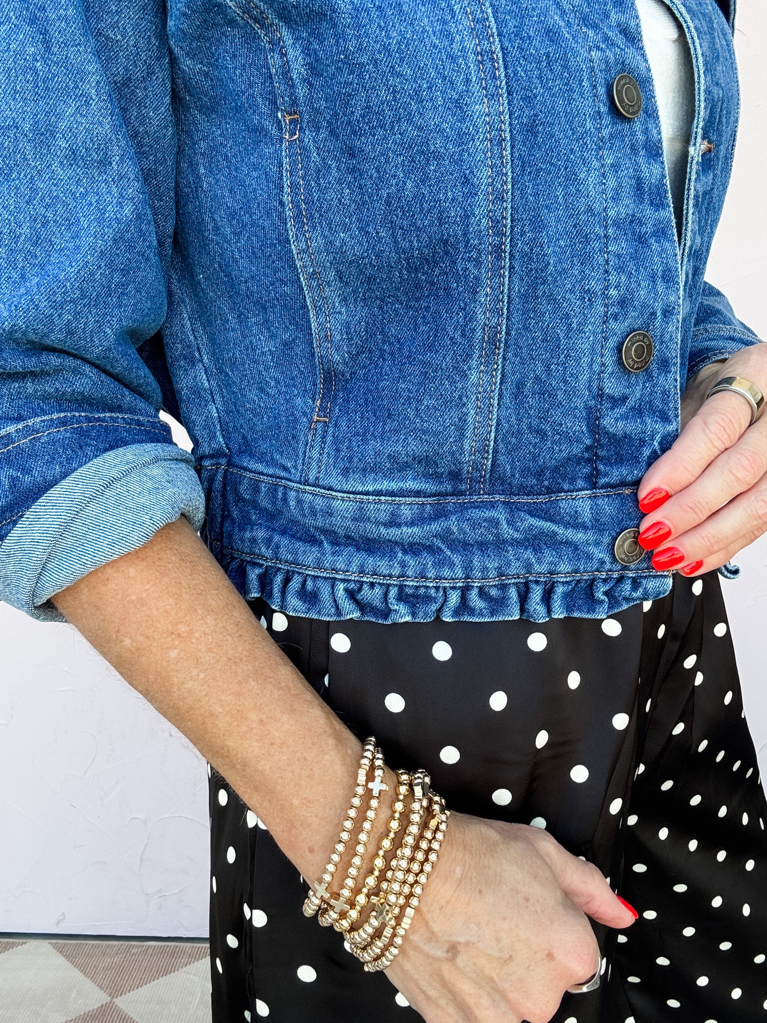 Little Twist Denim Jacket