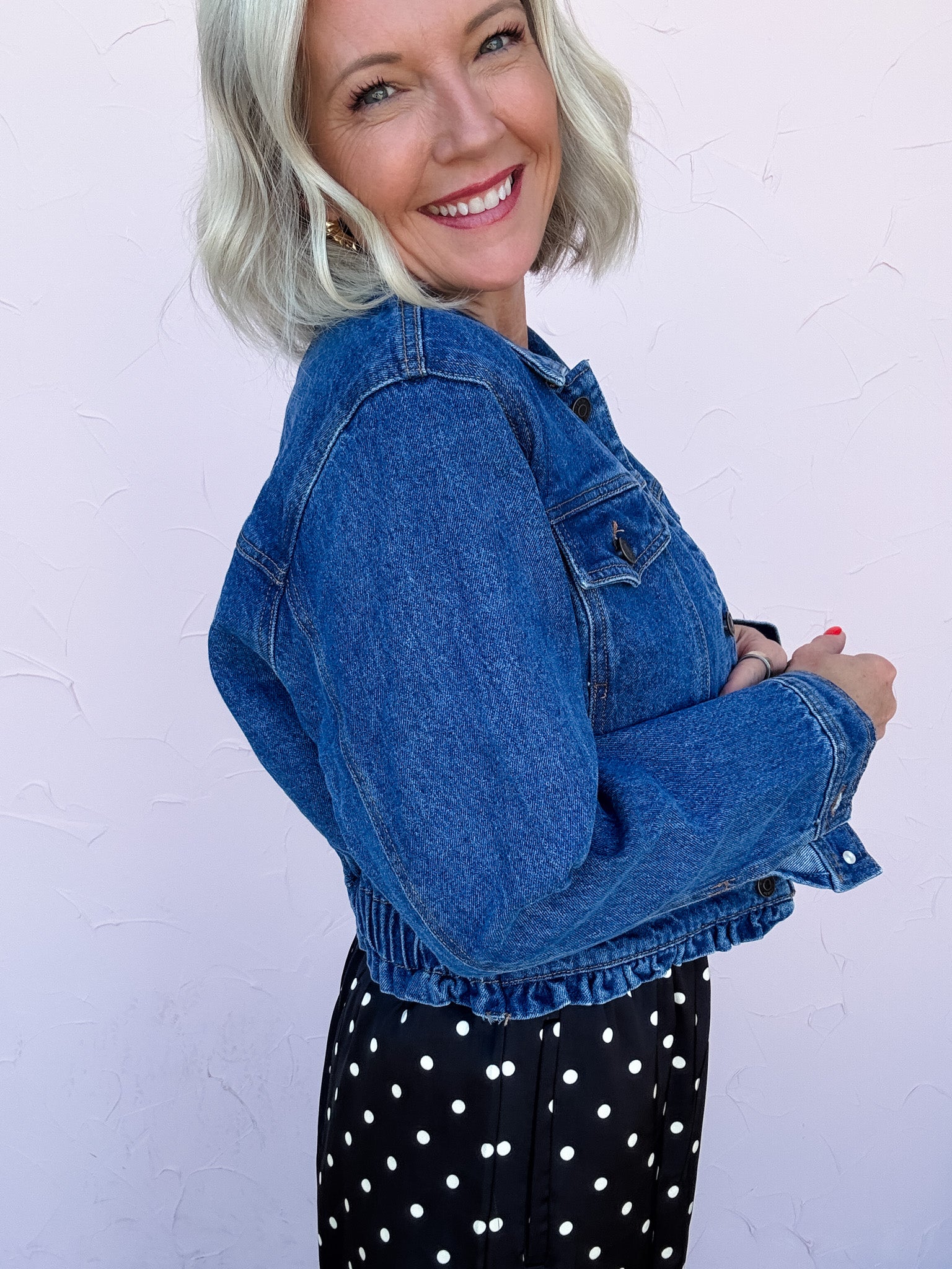 Little Twist Denim Jacket
