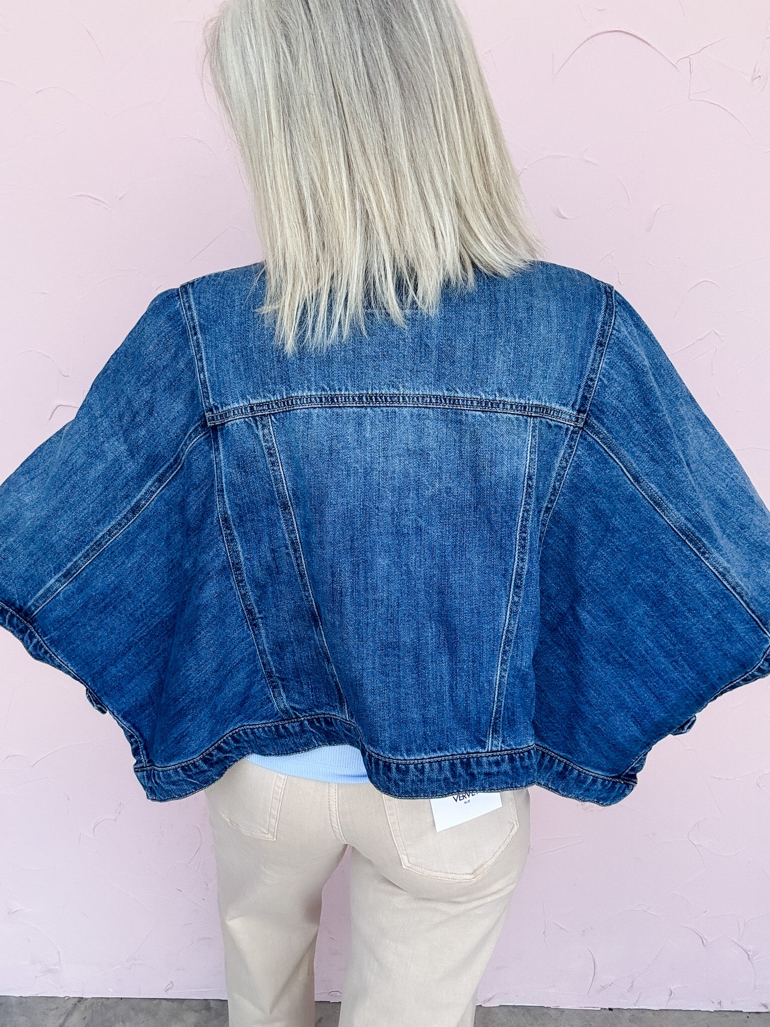 Wide Open Denim Jacket