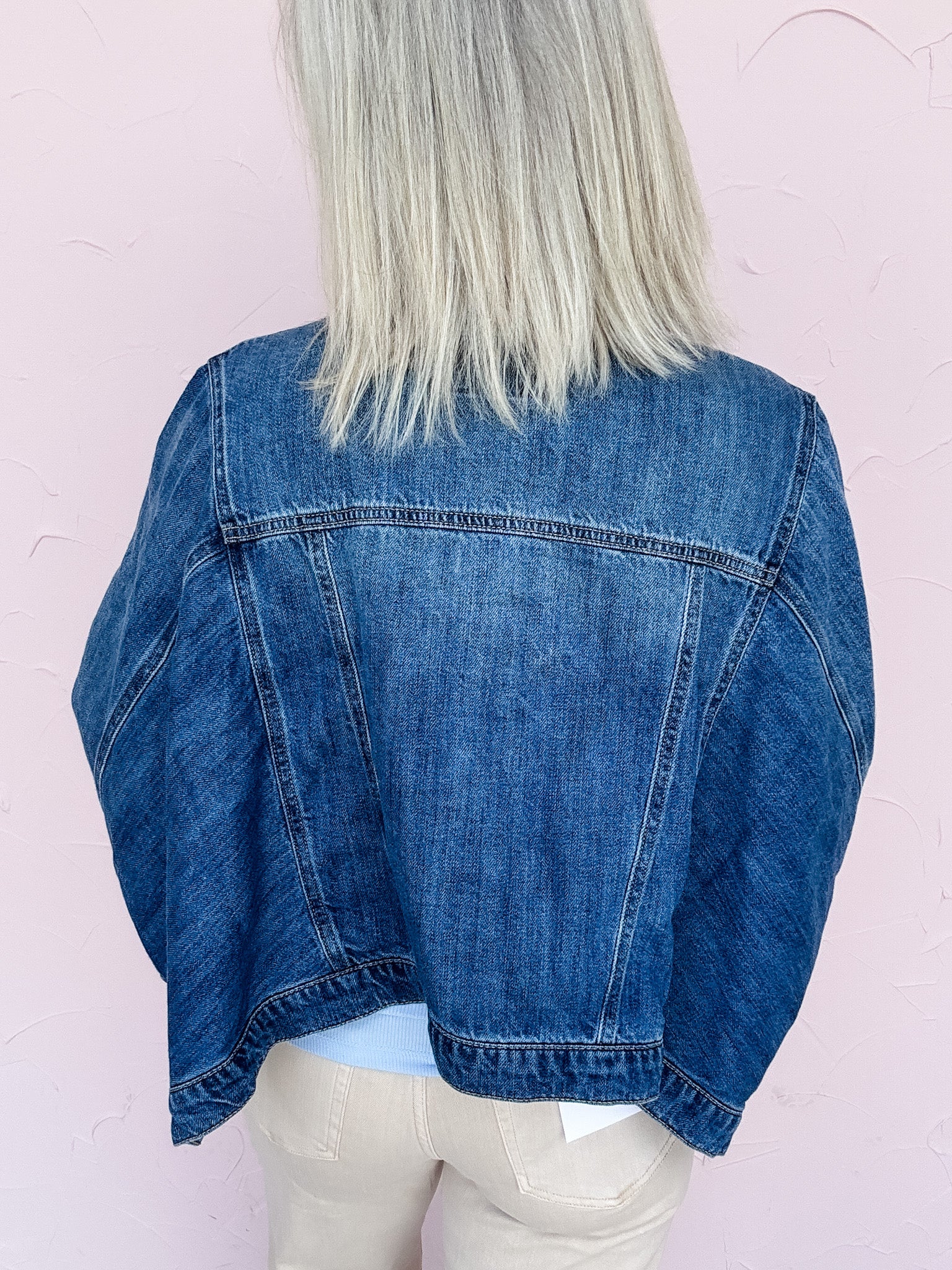 Wide Open Denim Jacket