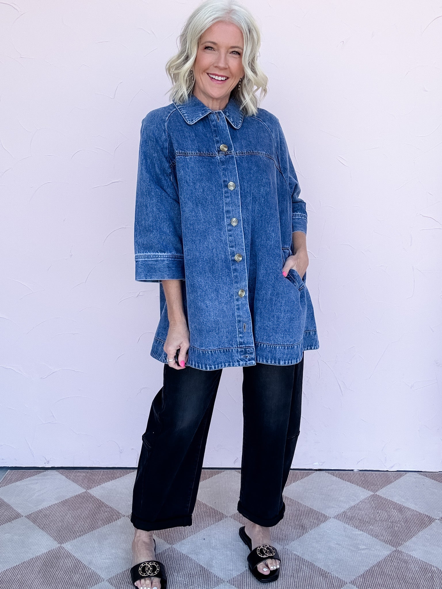 Statement Denim Coat