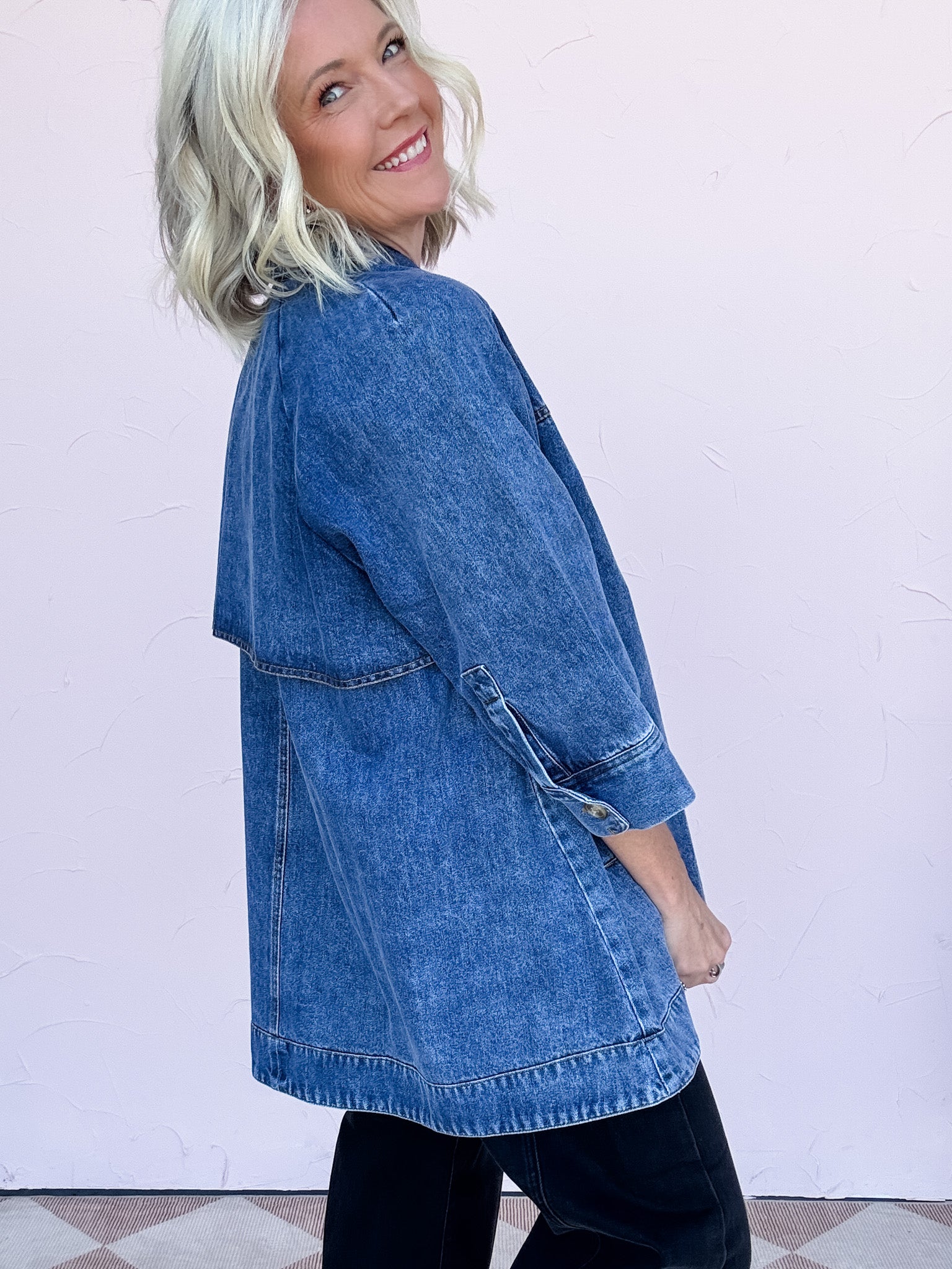 Statement Denim Coat