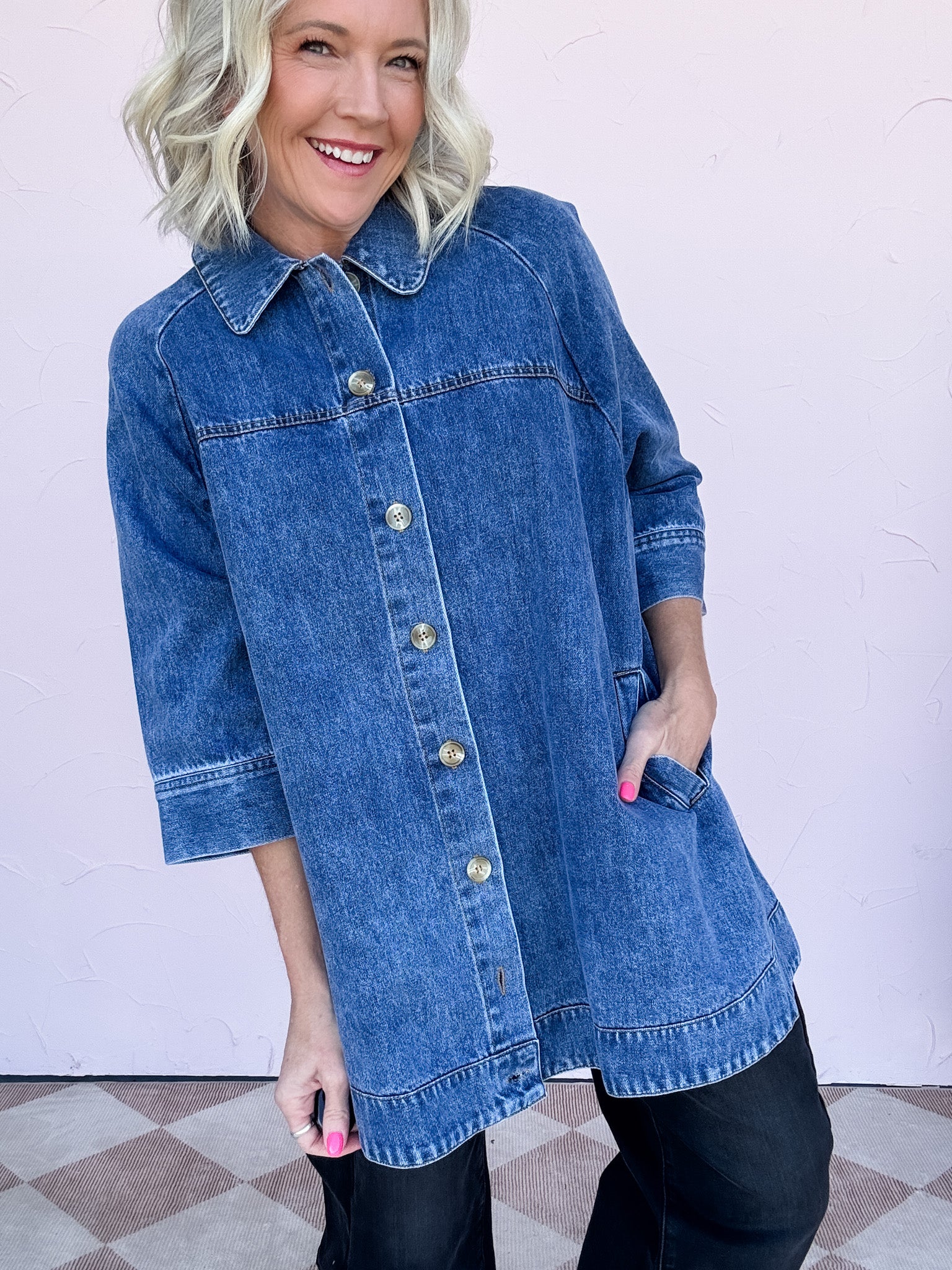 Statement Denim Coat