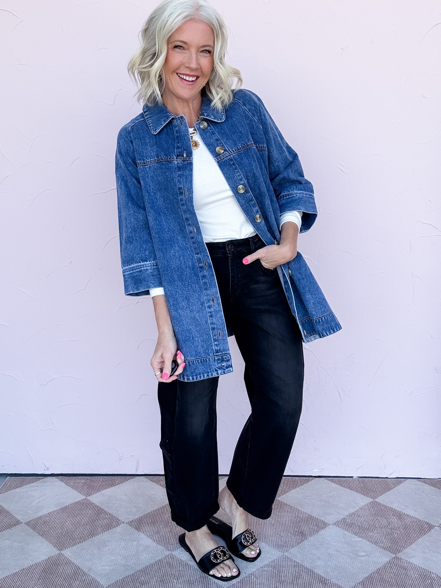 Statement Denim Coat