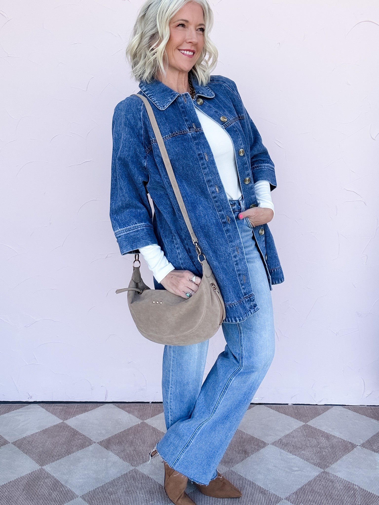 Statement Denim Coat