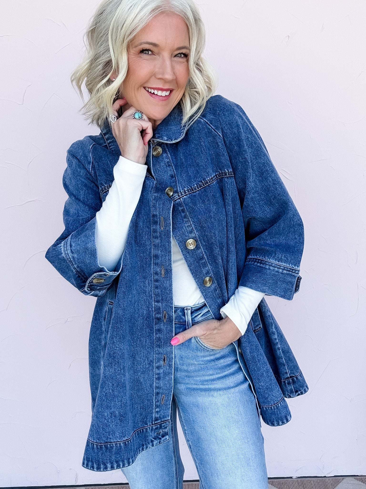 Statement Denim Coat