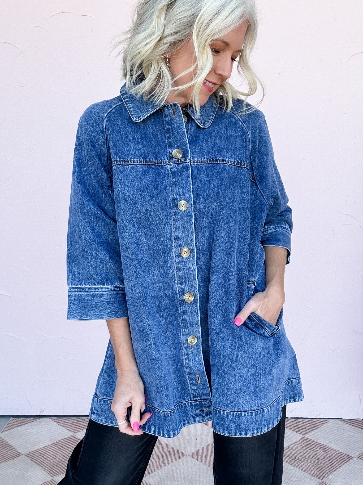 Statement Denim Coat