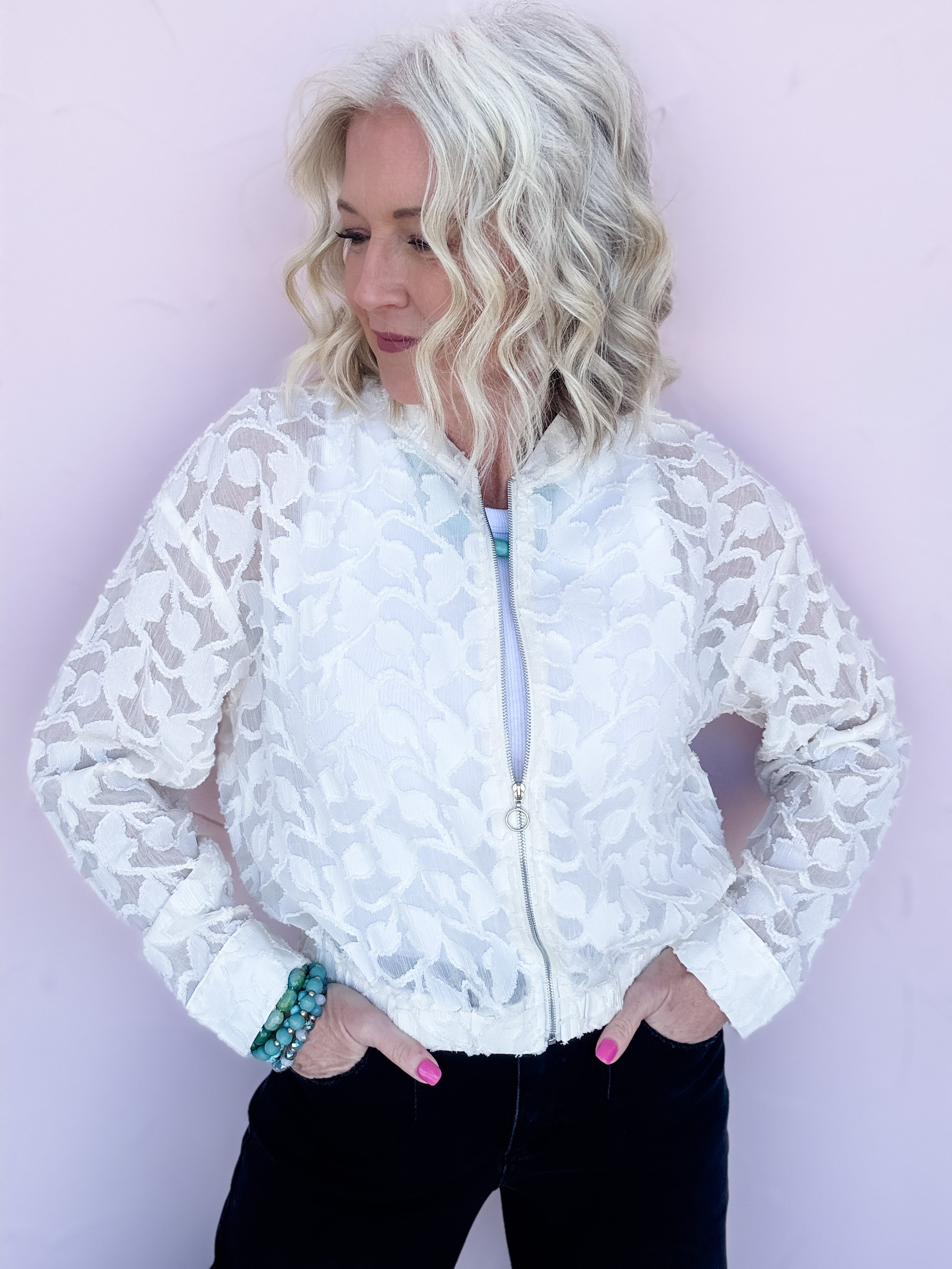 Harlow Statement Zip Jacket