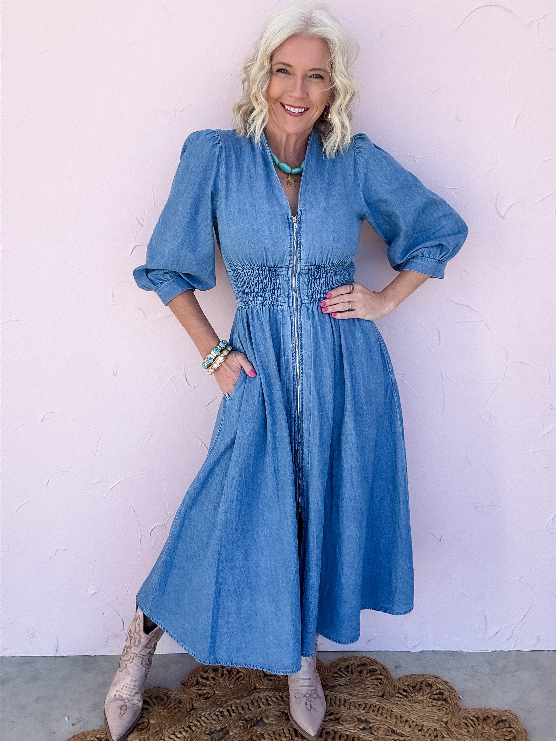 Blue Ridge Denim Dress