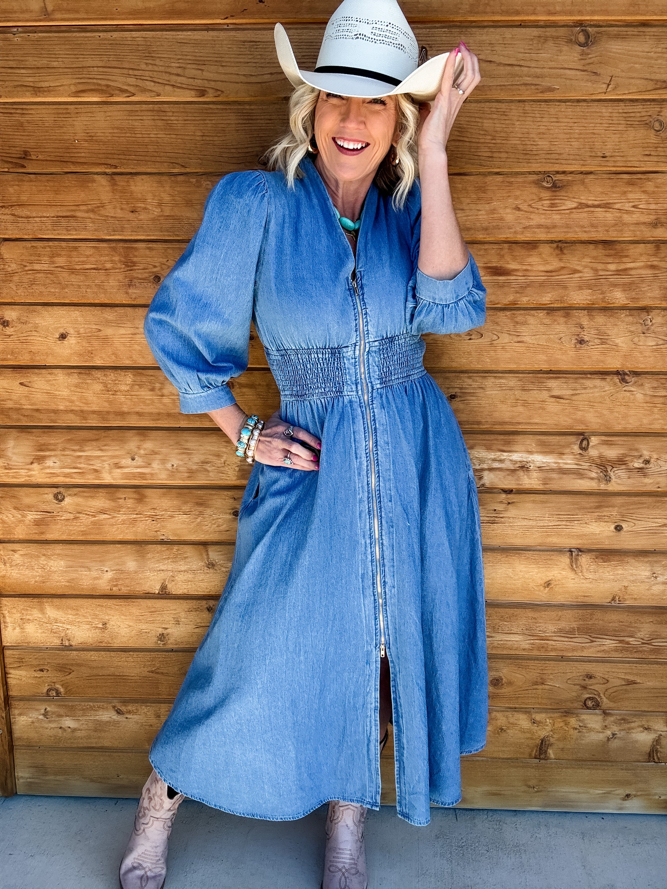 Blue Ridge Denim Dress