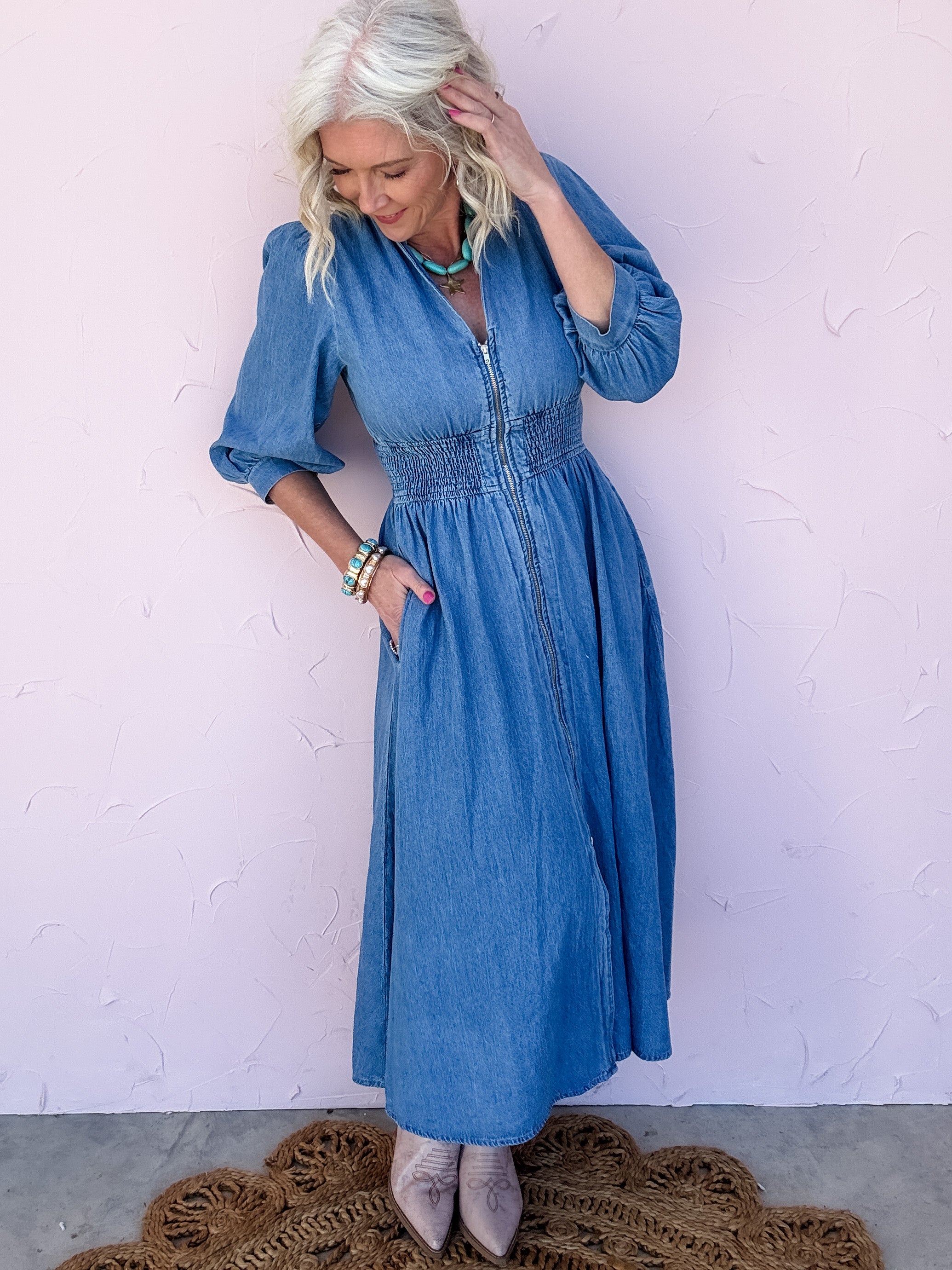 Blue Ridge Denim Dress
