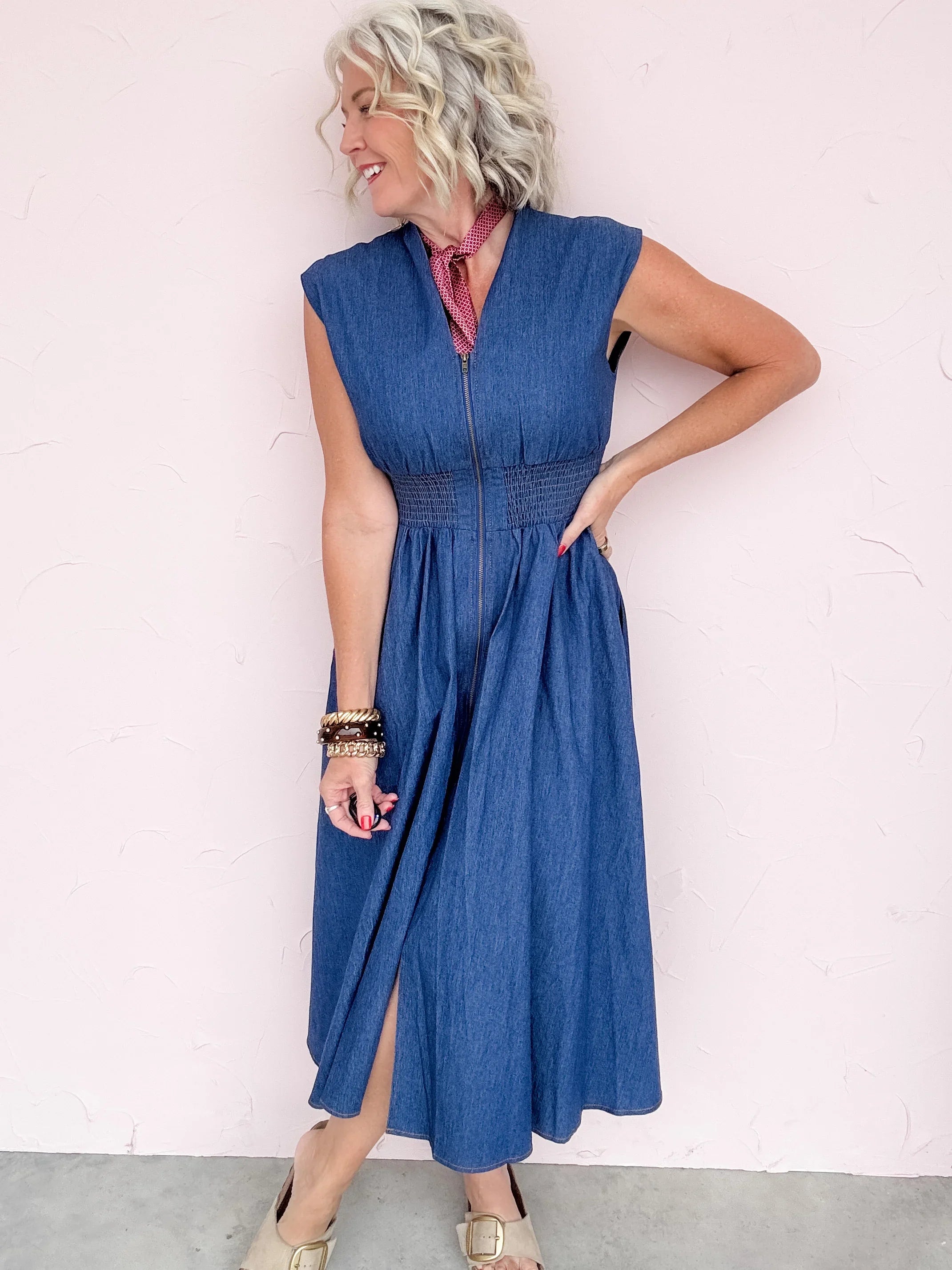Fresh Air Midi Dress