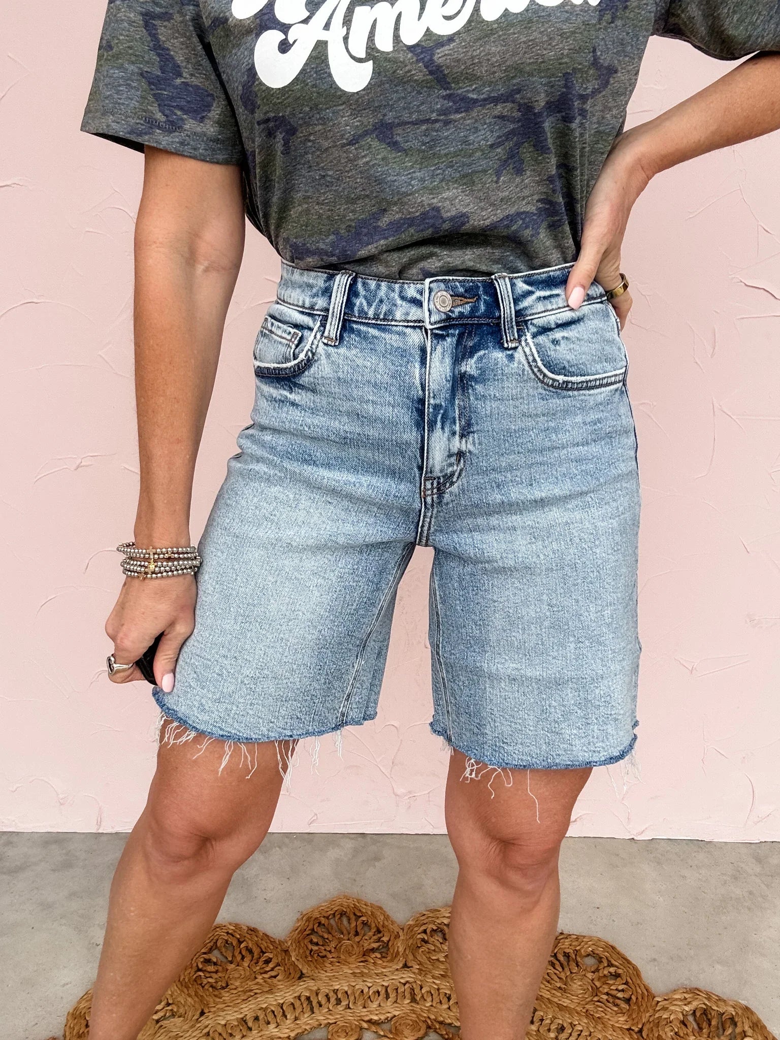 Free Spirit Rider Denim Jorts