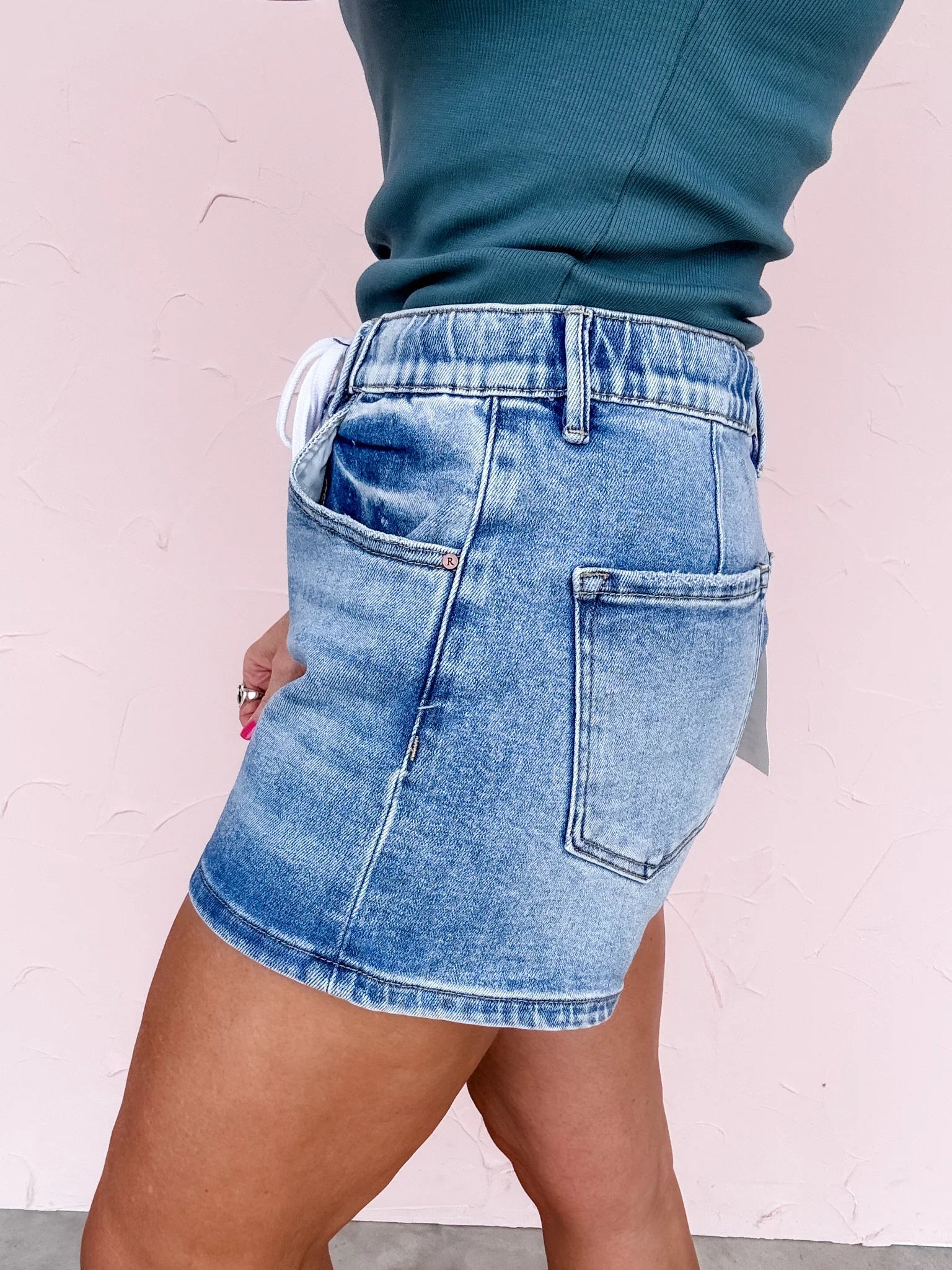 Tied Up Denim- 30% OFF