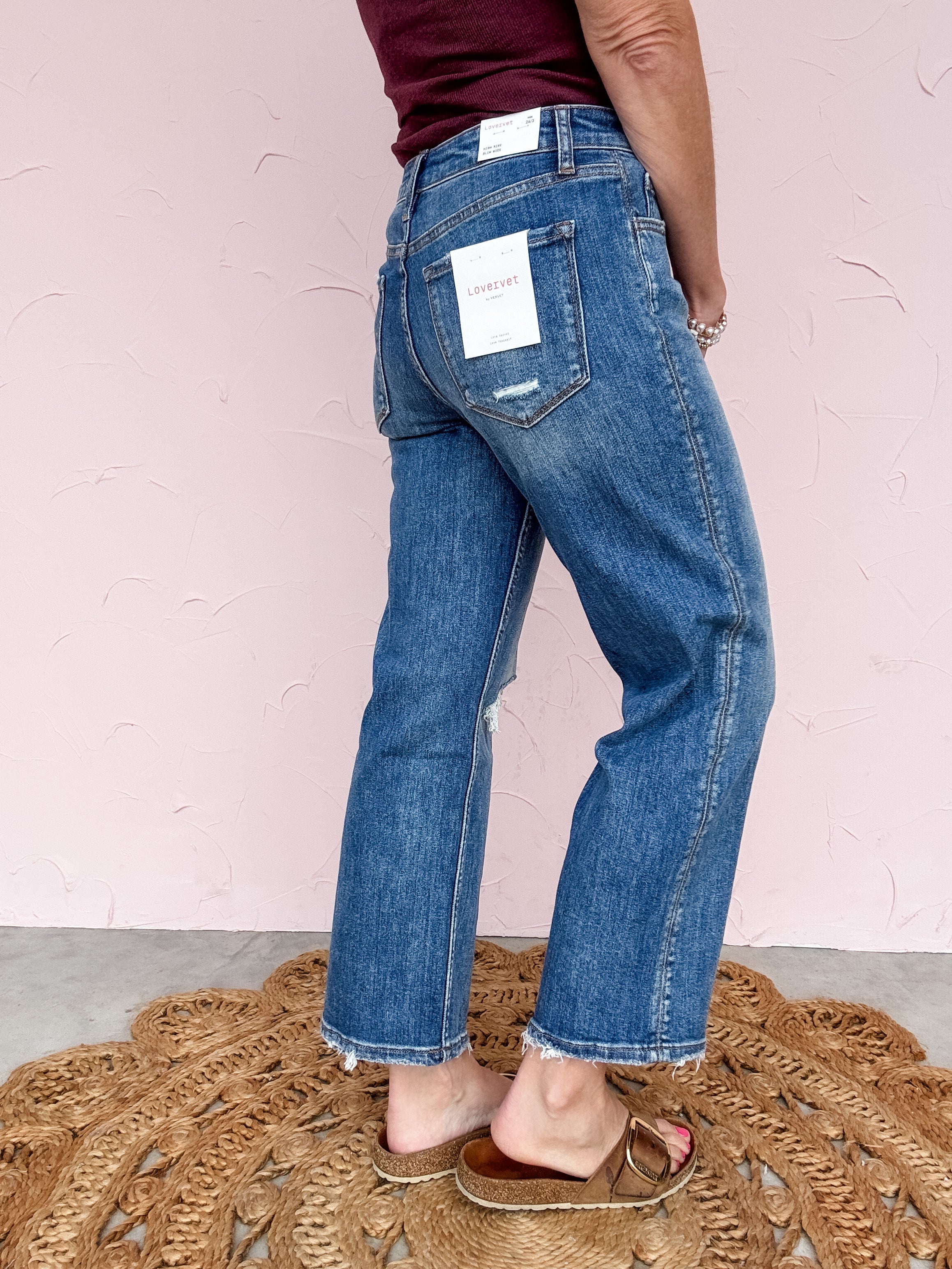 Backroad Slim Wide Jeans