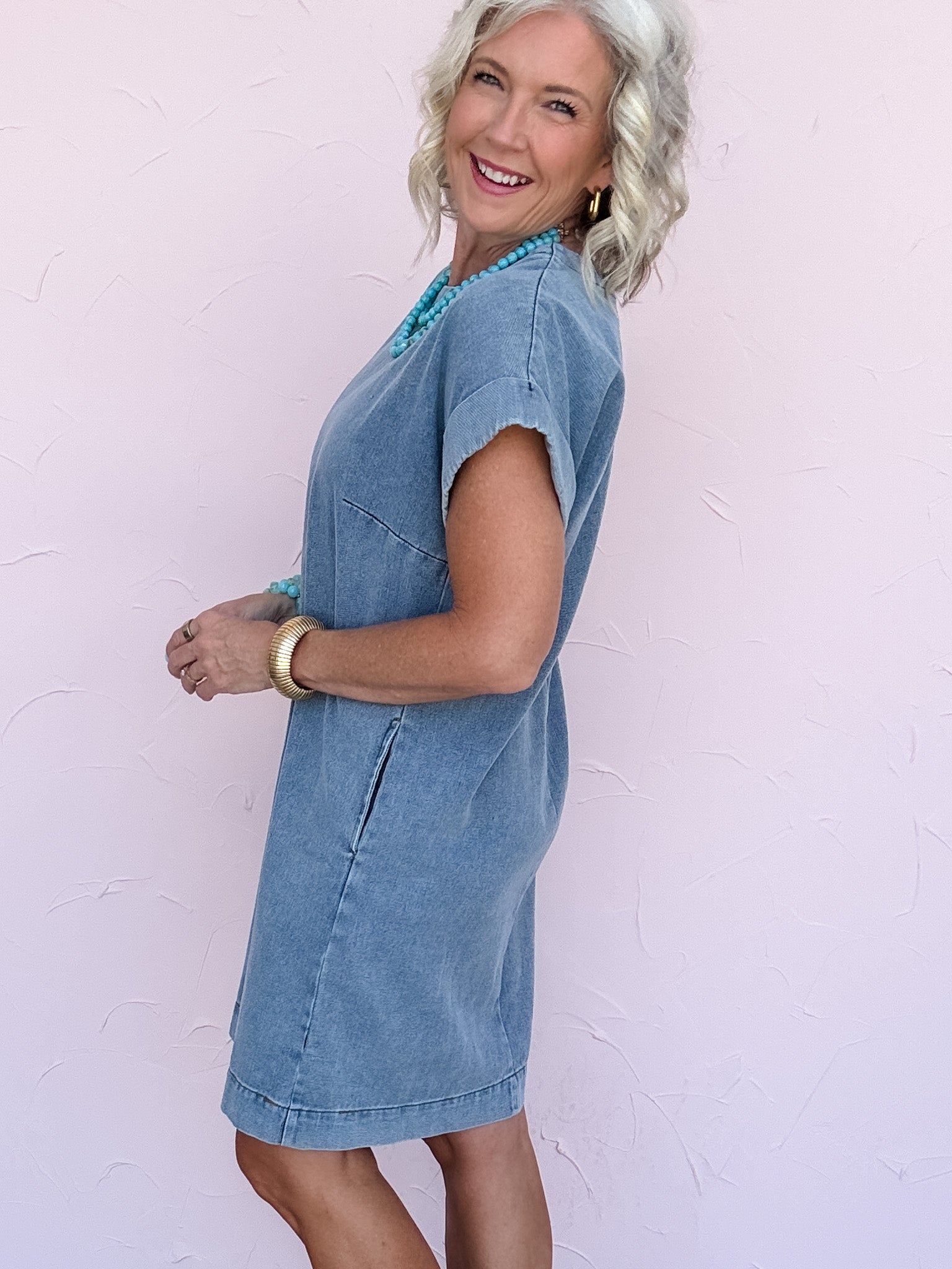 Ava Denim Dress