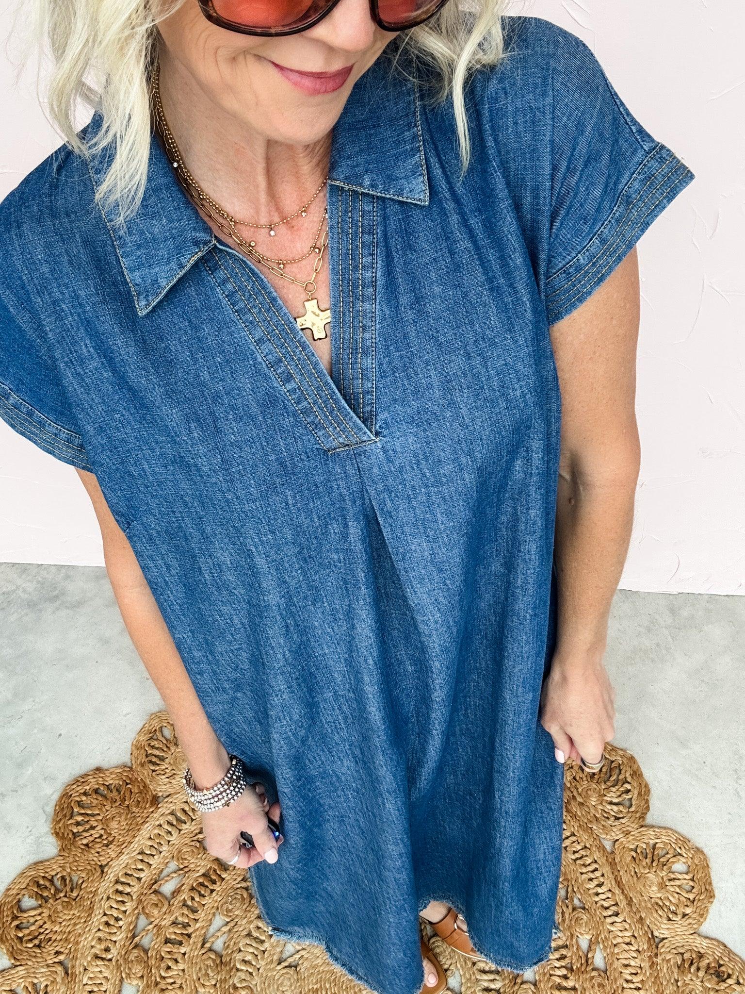 Easy Tide Denim Dress