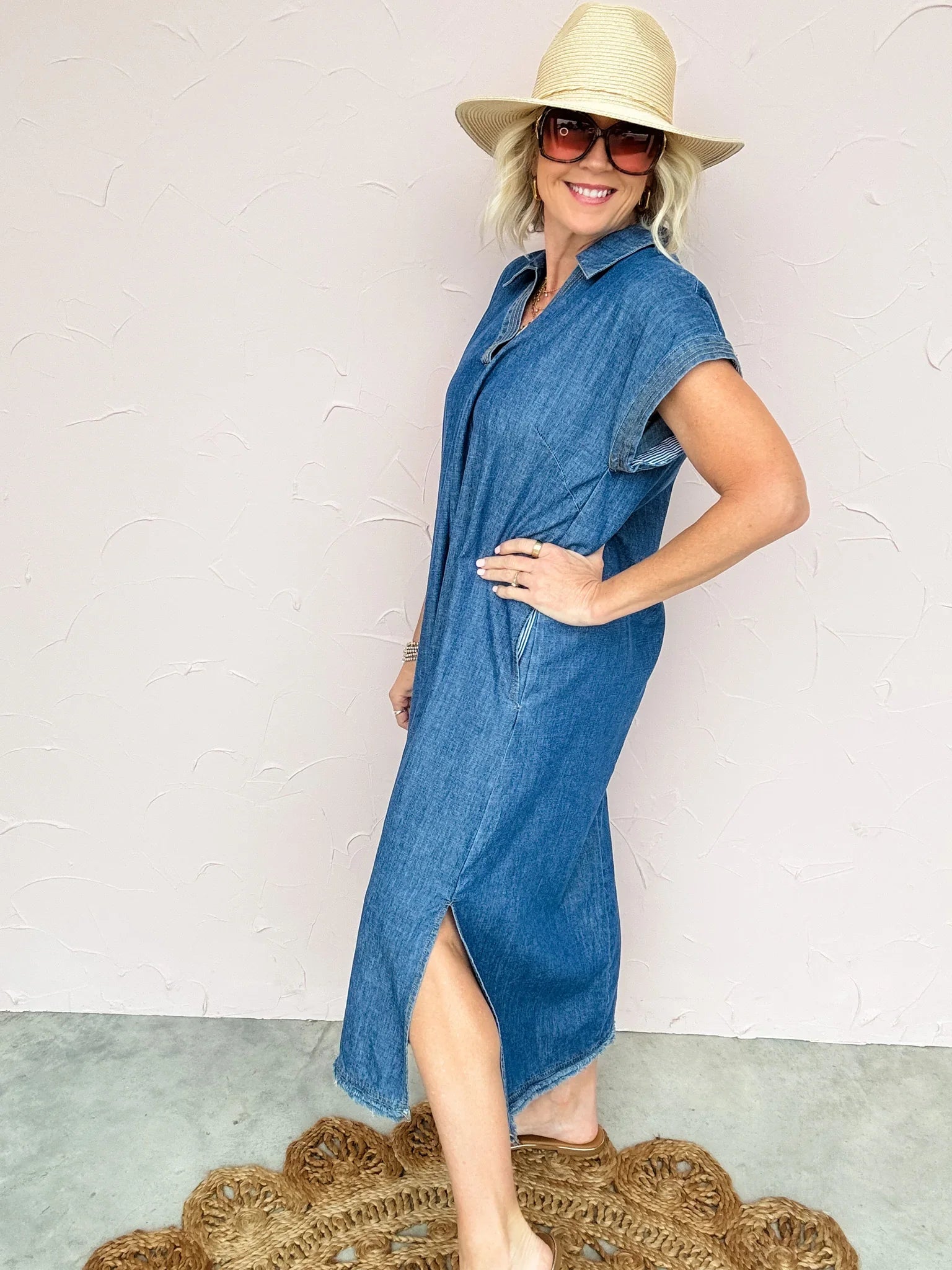 Easy Tide Denim Dress