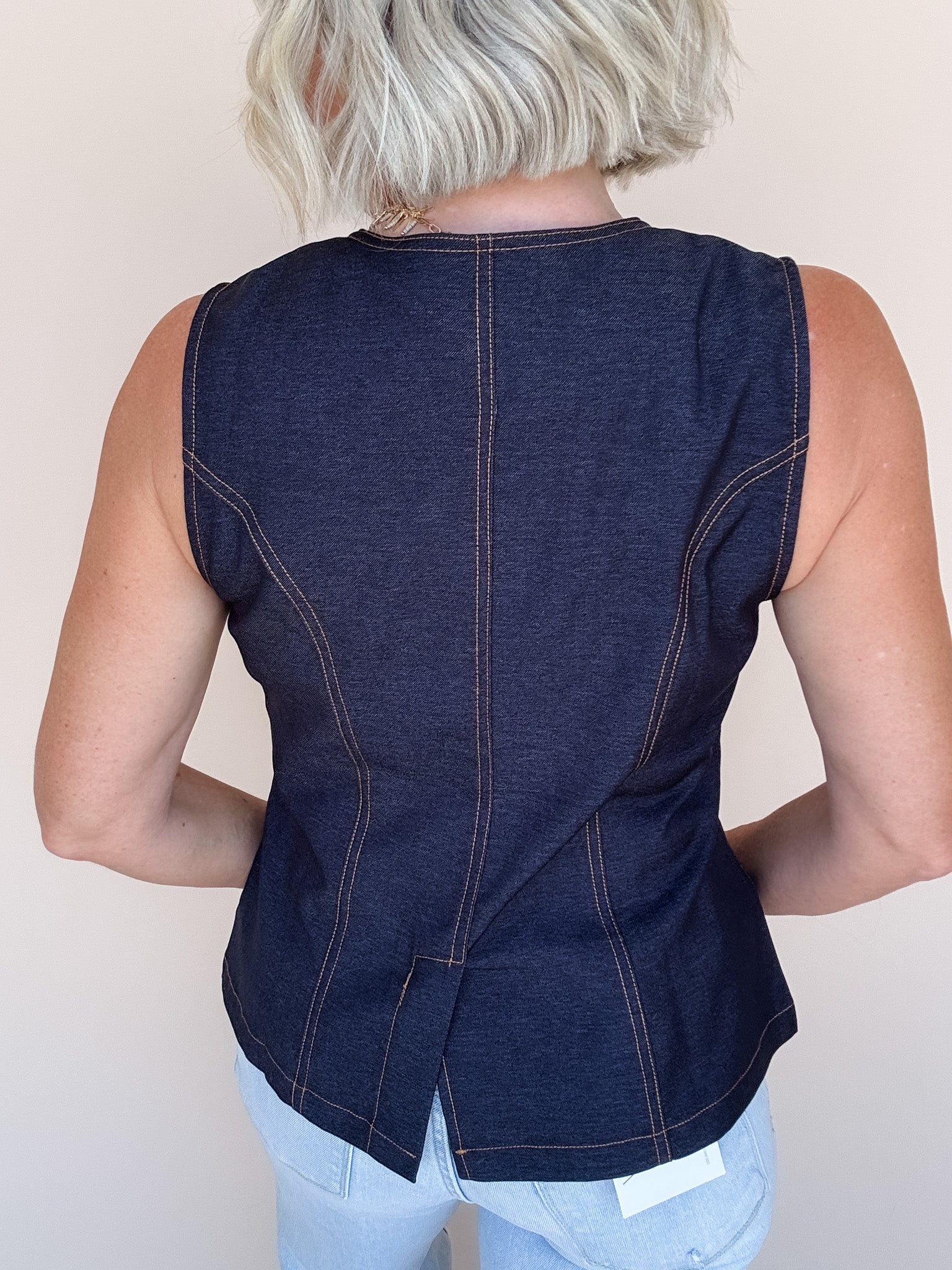 Rowan Denim Vest